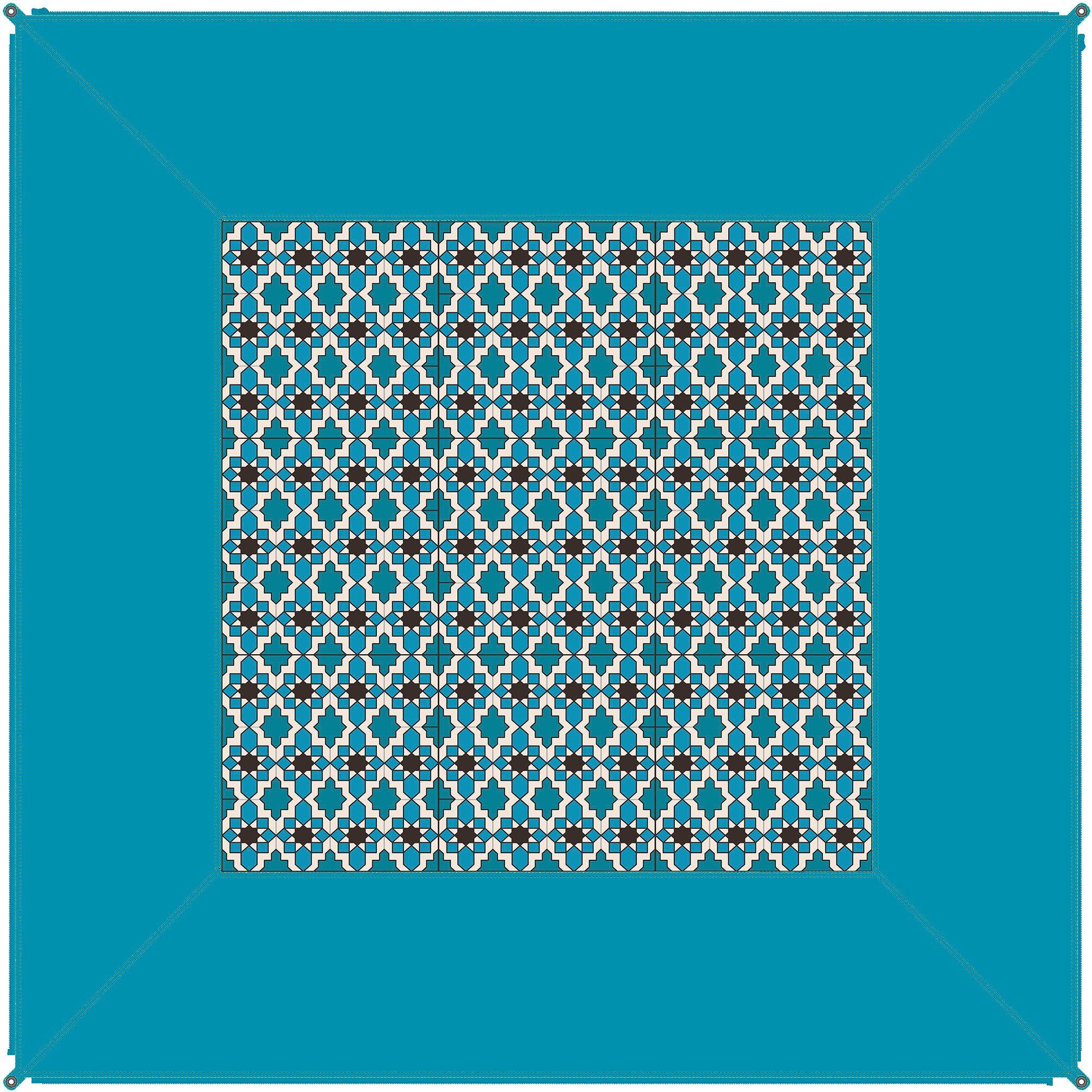 BENT Outdoorteppich Carpet oriental/ -Caribbean, rechteckig, Höhe: 4 mm, PFC frei