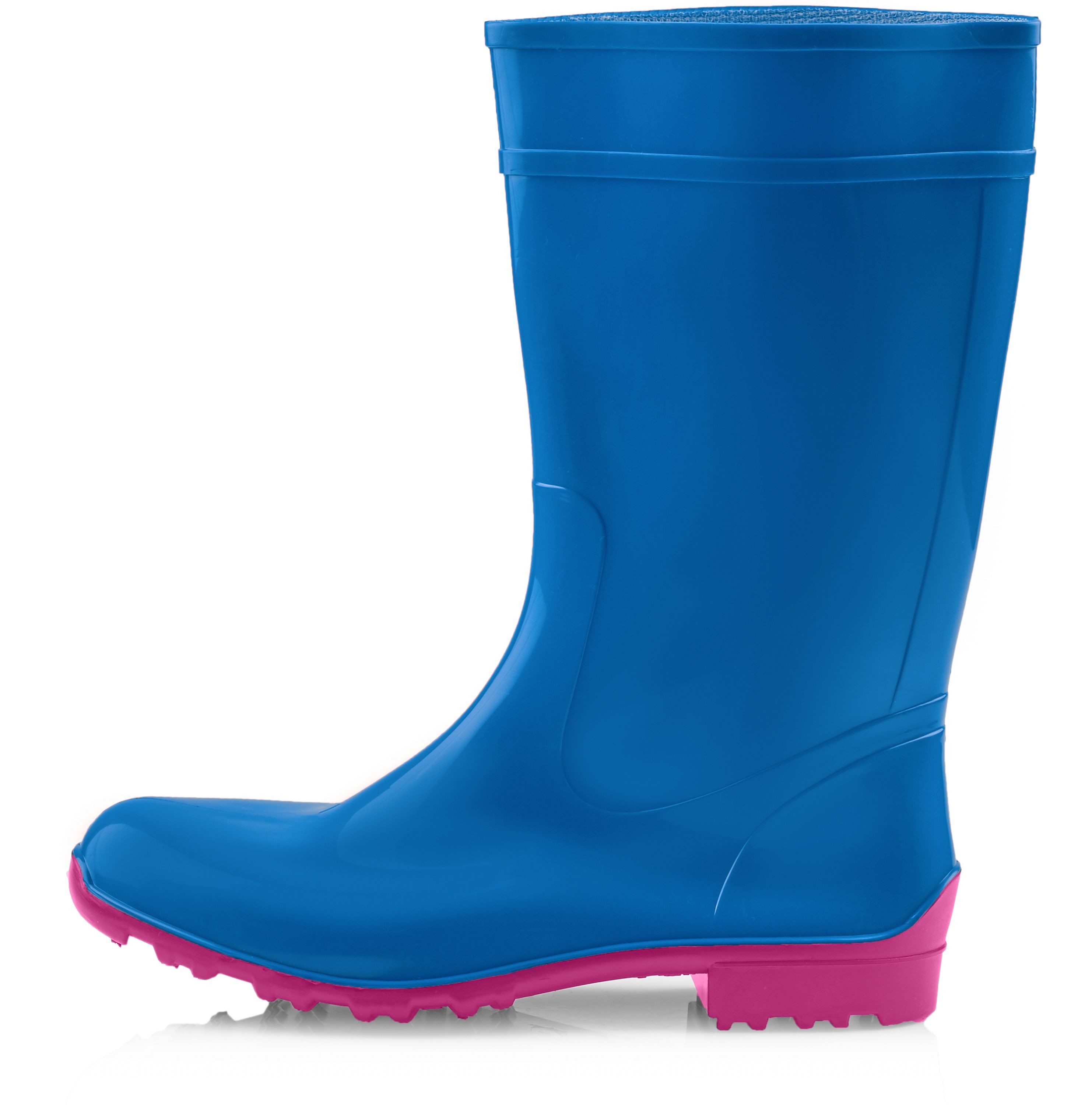 Ladeheid lange Regenstiefel für Frauen LA-967 Gummistiefel Damen hoch und robust