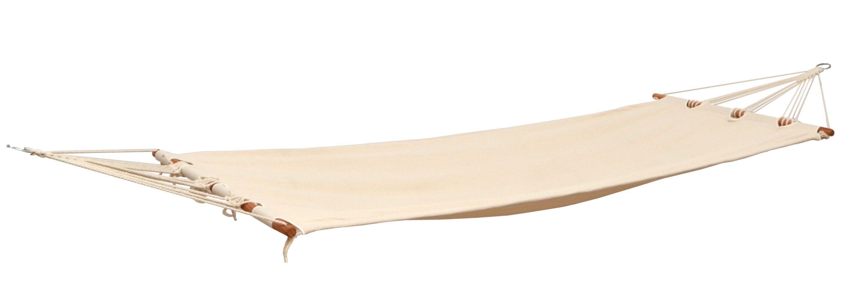 AMANKA Hängematte Outdoor - 190 x 80 cm Stabhängematte für 1 Person - Garten Relaxliege, Hängeschaukel ohne Gestell - Outdoor Hängetuch für Terrasse & Balkon