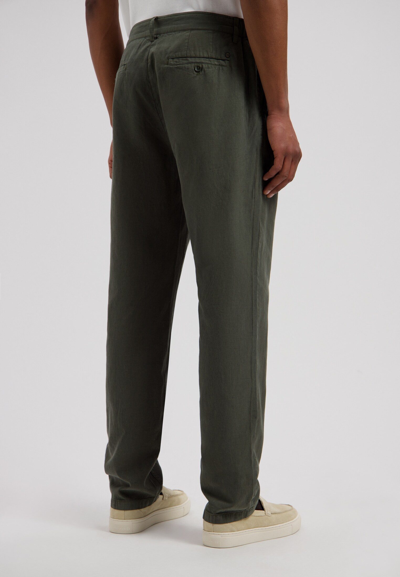 Dstrezzed Stoffhose DS_Logan Pleat Tecolin - Hose Herren - Straight Fit Hose