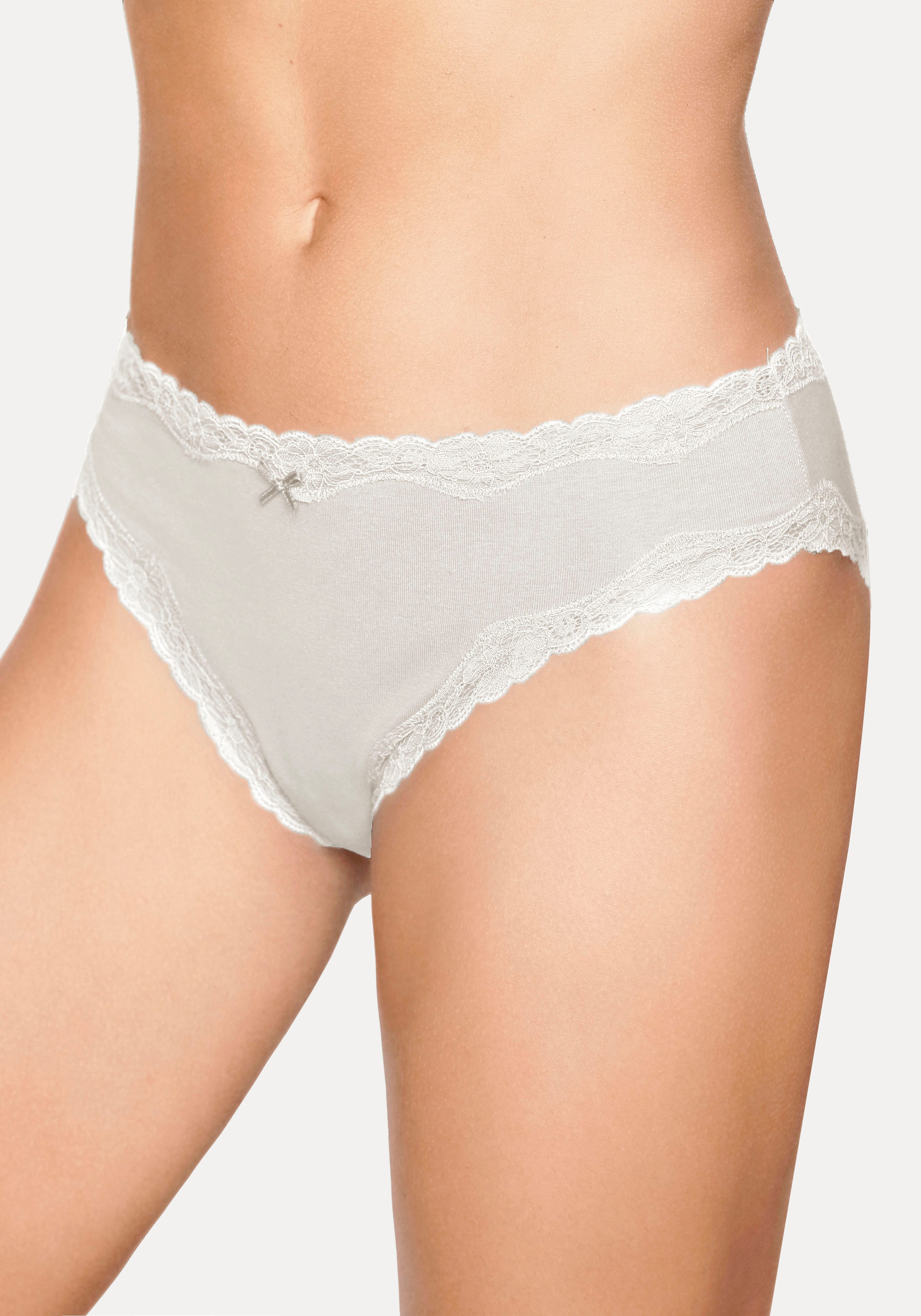 Vivance Jazz-Pants Slips (5er-Pack) aus elastischer Baumwolle
