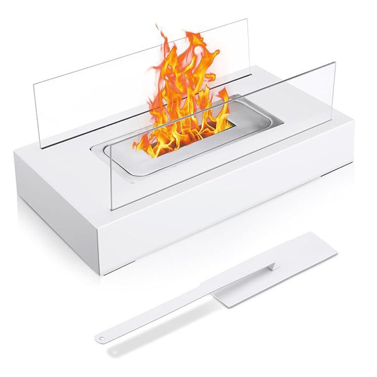 XDeer Tischfeuer Tischkamin für Indoor und Outdoor mit Löschgerät und, Sich günstig online kaufen