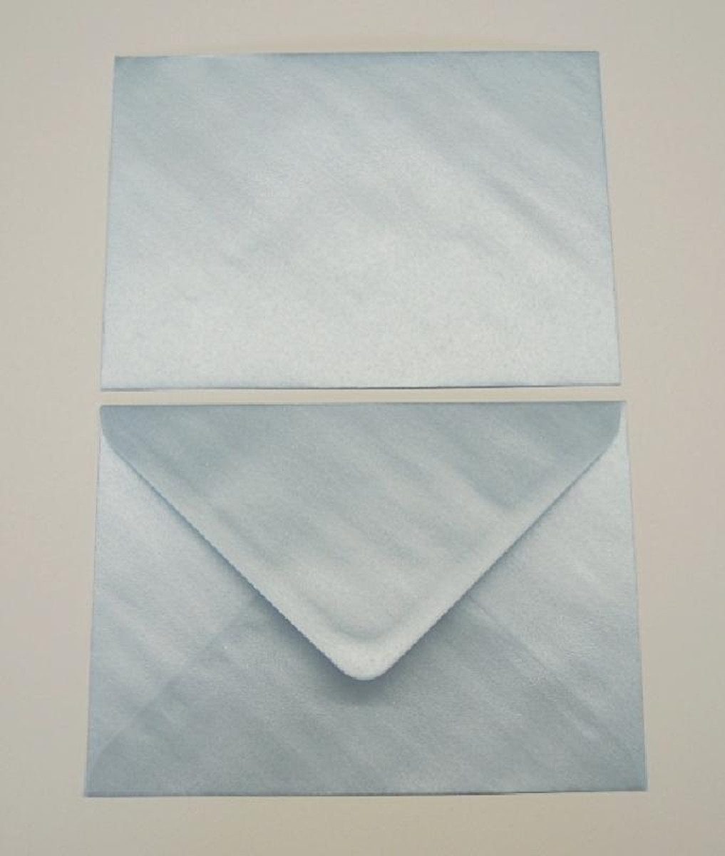 Blanke Briefhüllen Briefumschlag Конверти 125x175mm (DIN B6) 100g/qm gummiert VE=100 Stück eisbl.