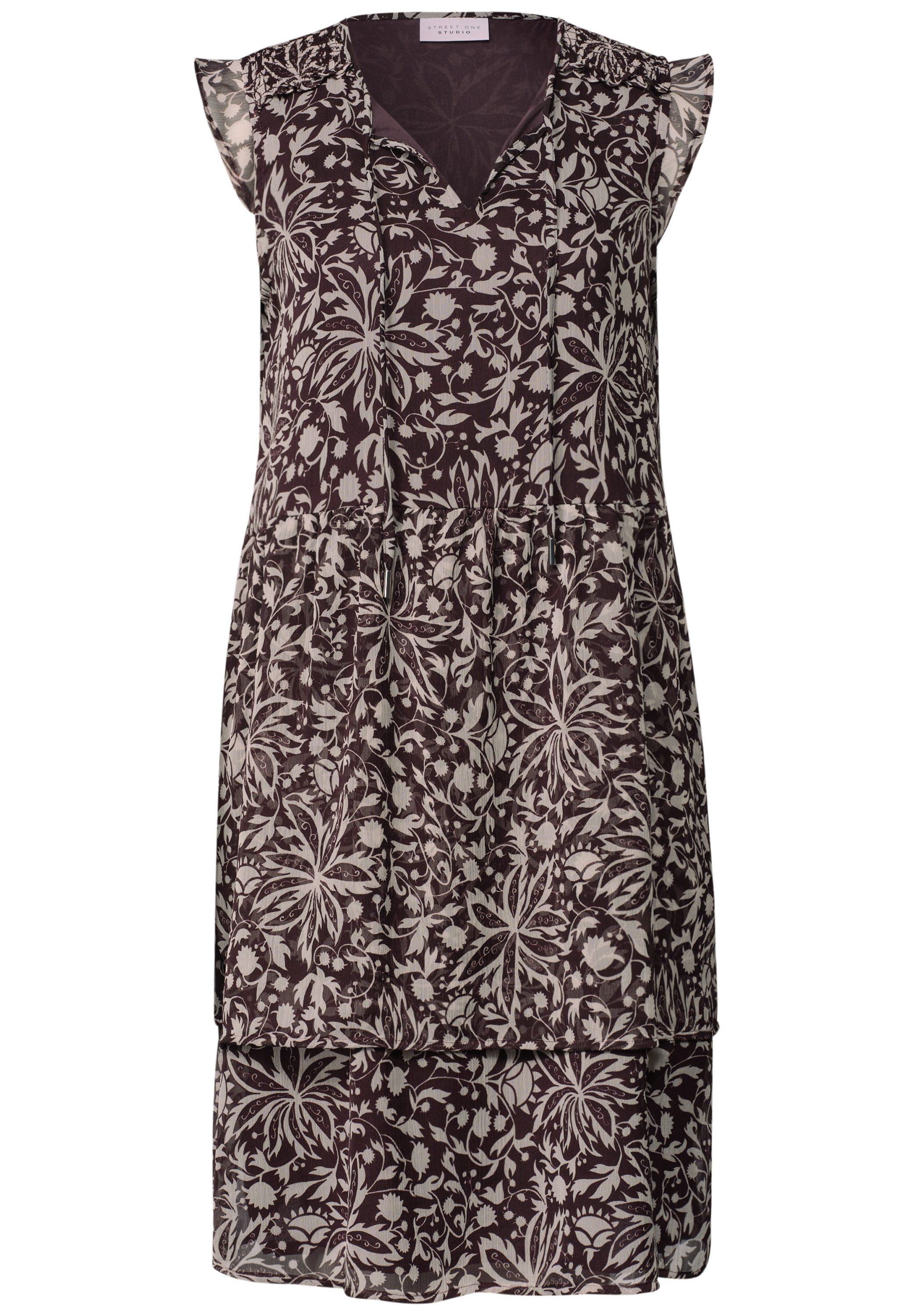 STREET ONE STUDIO Sommerkleid knielang