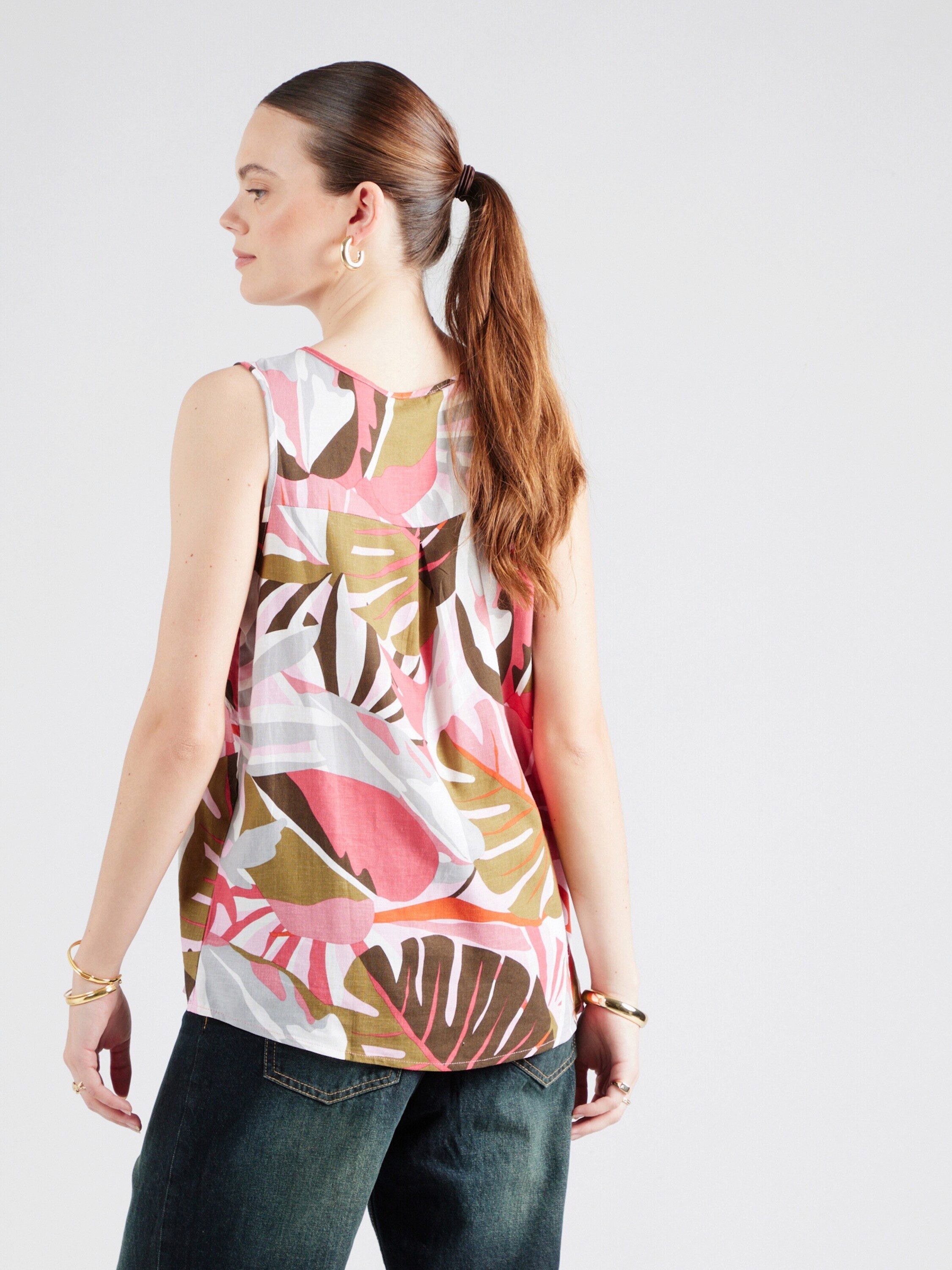 ZABAIONE Funktionsbluse Su44eann (1-tlg) Falten