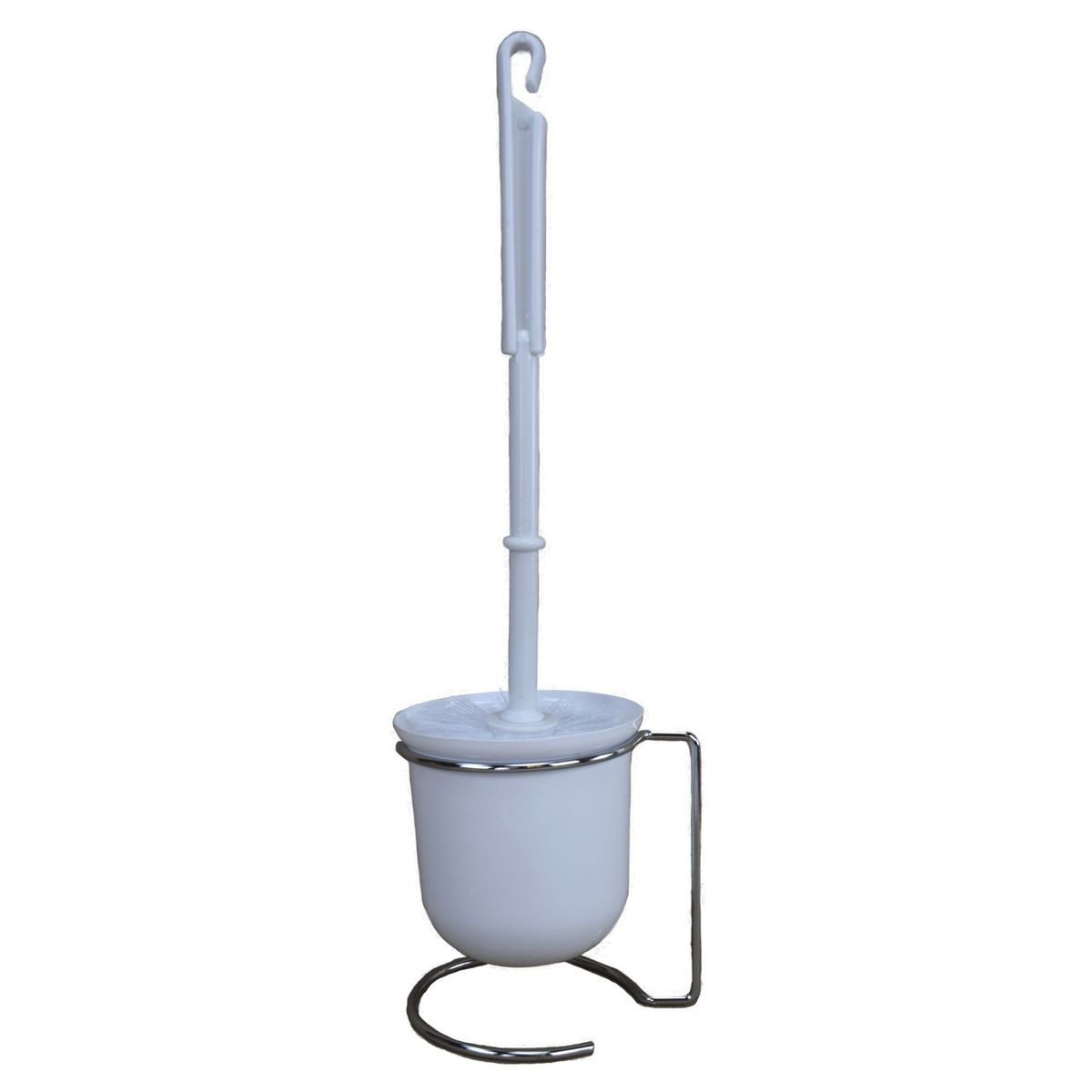 BENSON WC-Reinigungsbürste Bürstengarnitur Set WC-Bürsten Halterung ca.37cm weiß, (1-tlg)