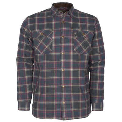 Pinewood Outdoorhemd Finnveden Checked Padded Overshirt