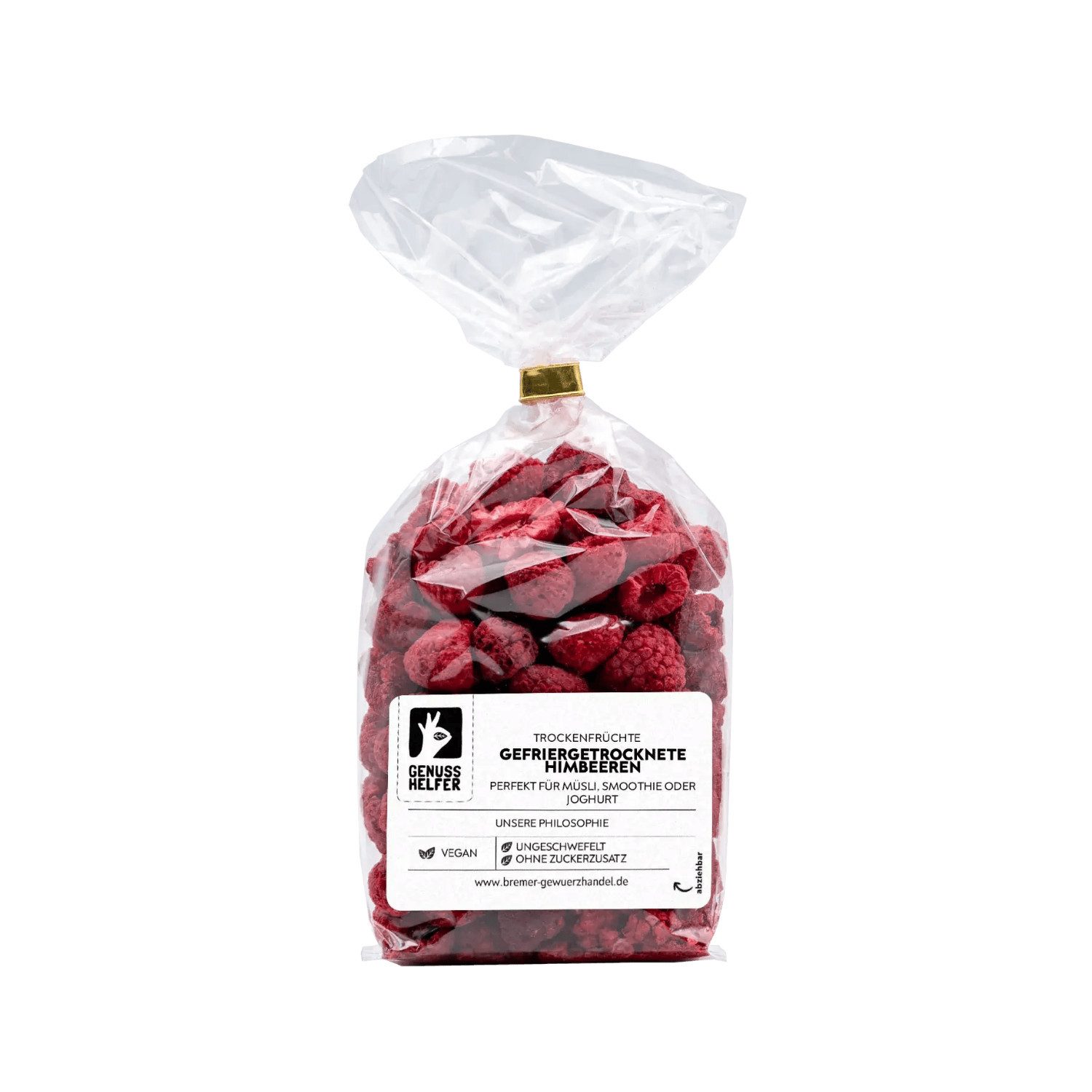 Bremer Gewürzhandel Trockenfrüchte Himbeeren, gefriergetrocknet, 40 g
