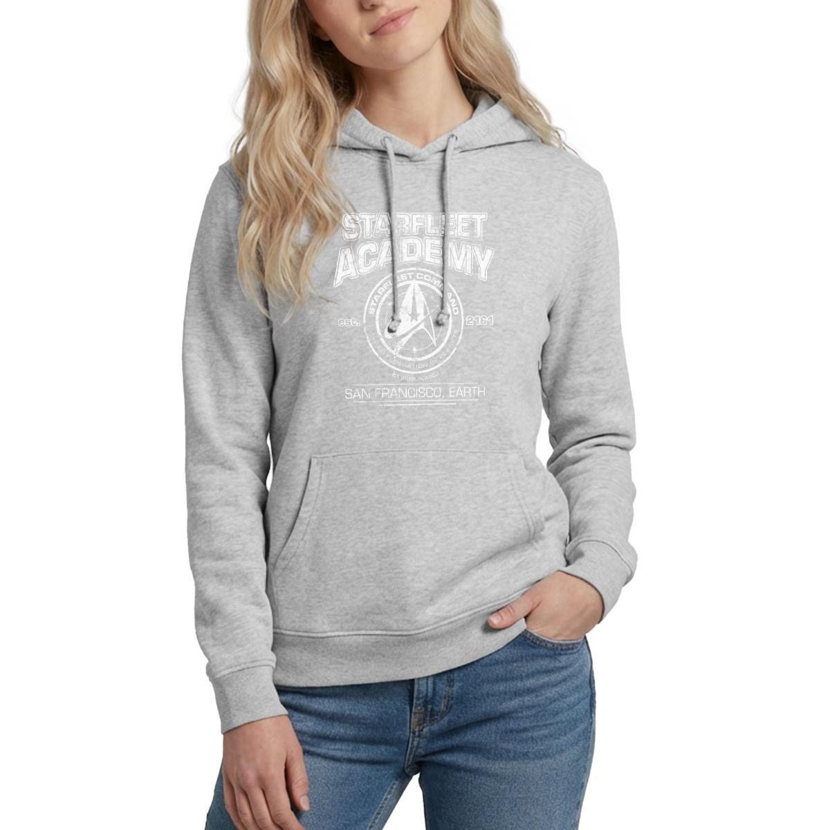 Hoodie Star Trek Discovery Starfleet Academy Damen Hoodie