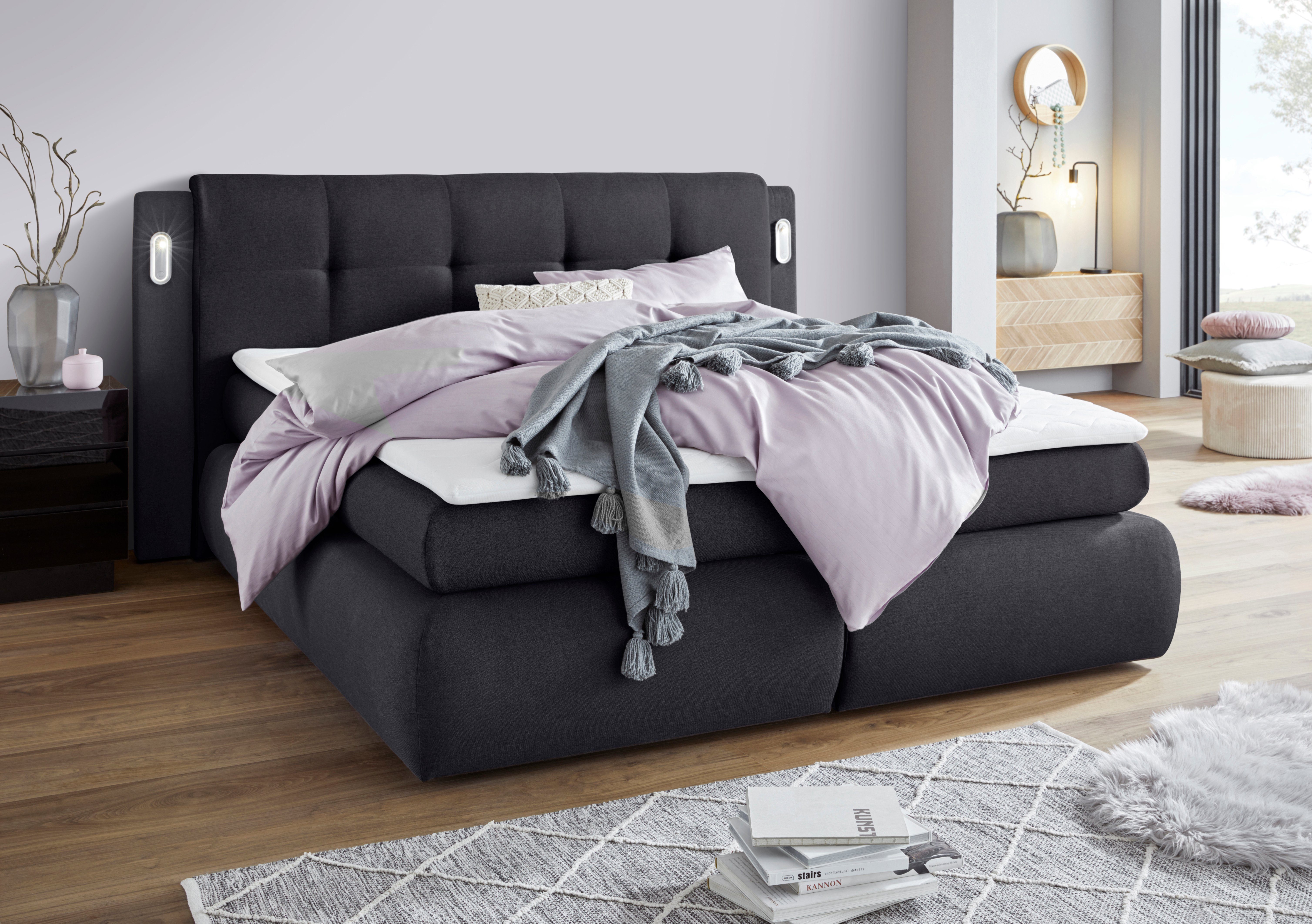 COLLECTION AB Boxspringbett Borna, inklusive Bettkasten, günstig online kaufen