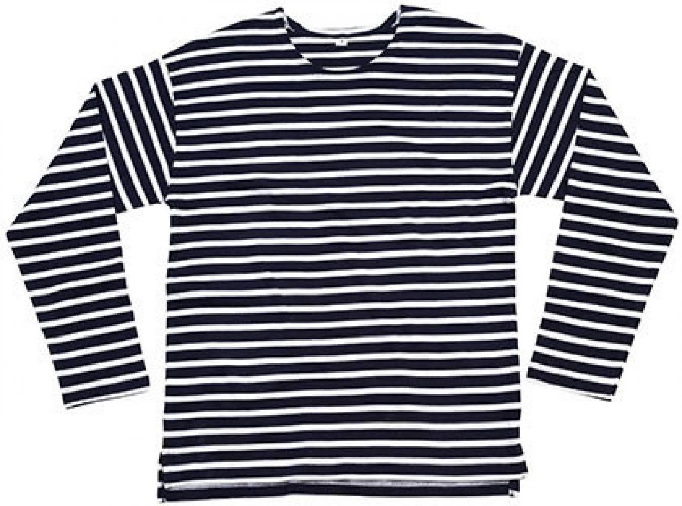 Mantis Langarmshirt Unisex One Breton gestreiftes Langarmshirt