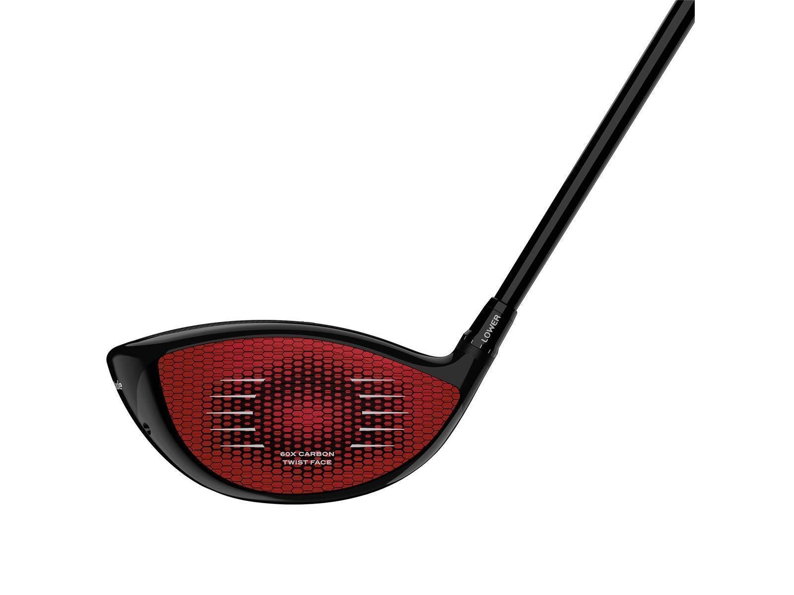 Taylormade Driver TaylorMade Stealth Carbon Driver Herren Golfschläger Rechts Stiff, 60X Carbon Twist Face