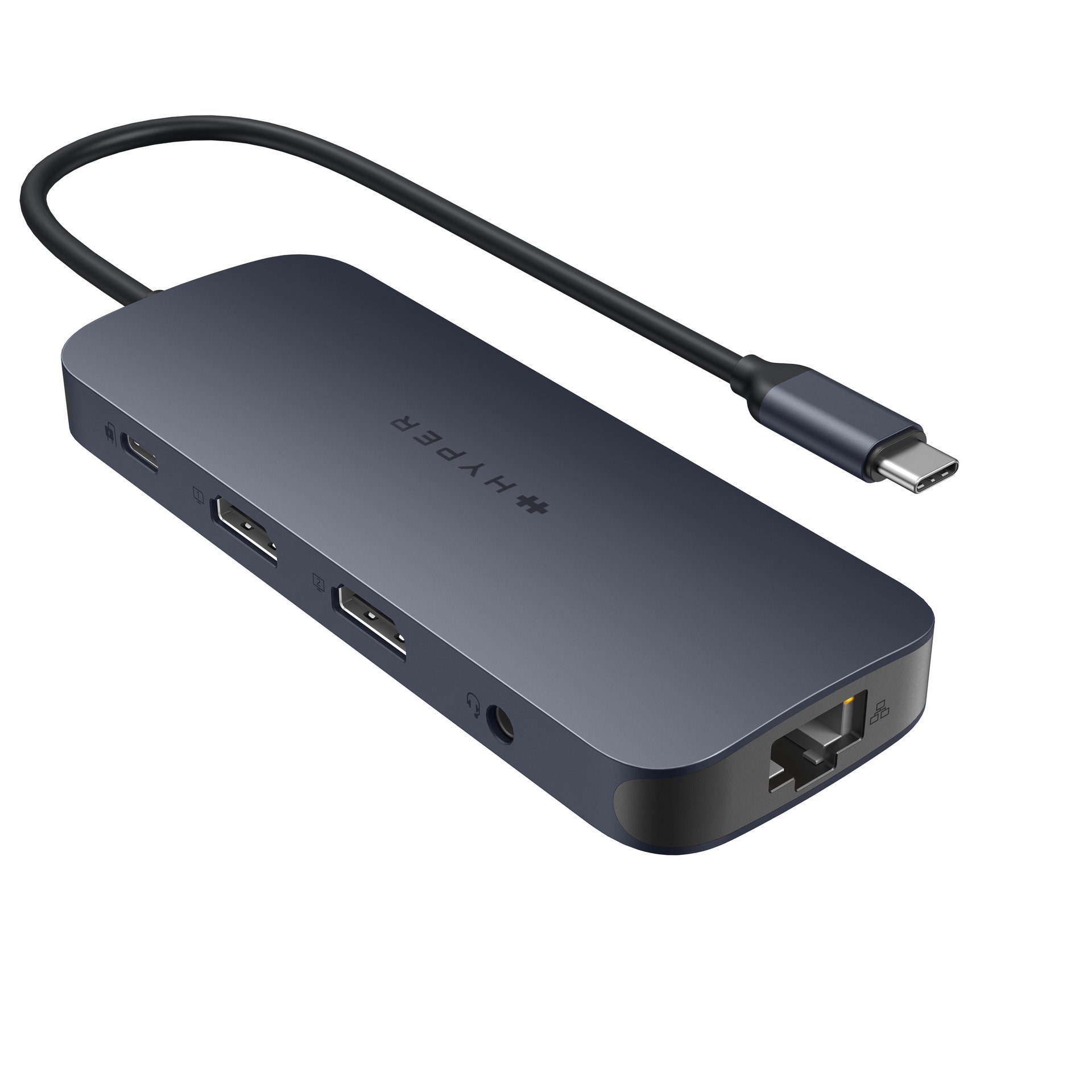 Targus USB-Verteiler HyperDrive EcoSmart Gen.2 Dual HDMI USB-C 11-in-1 Hub
