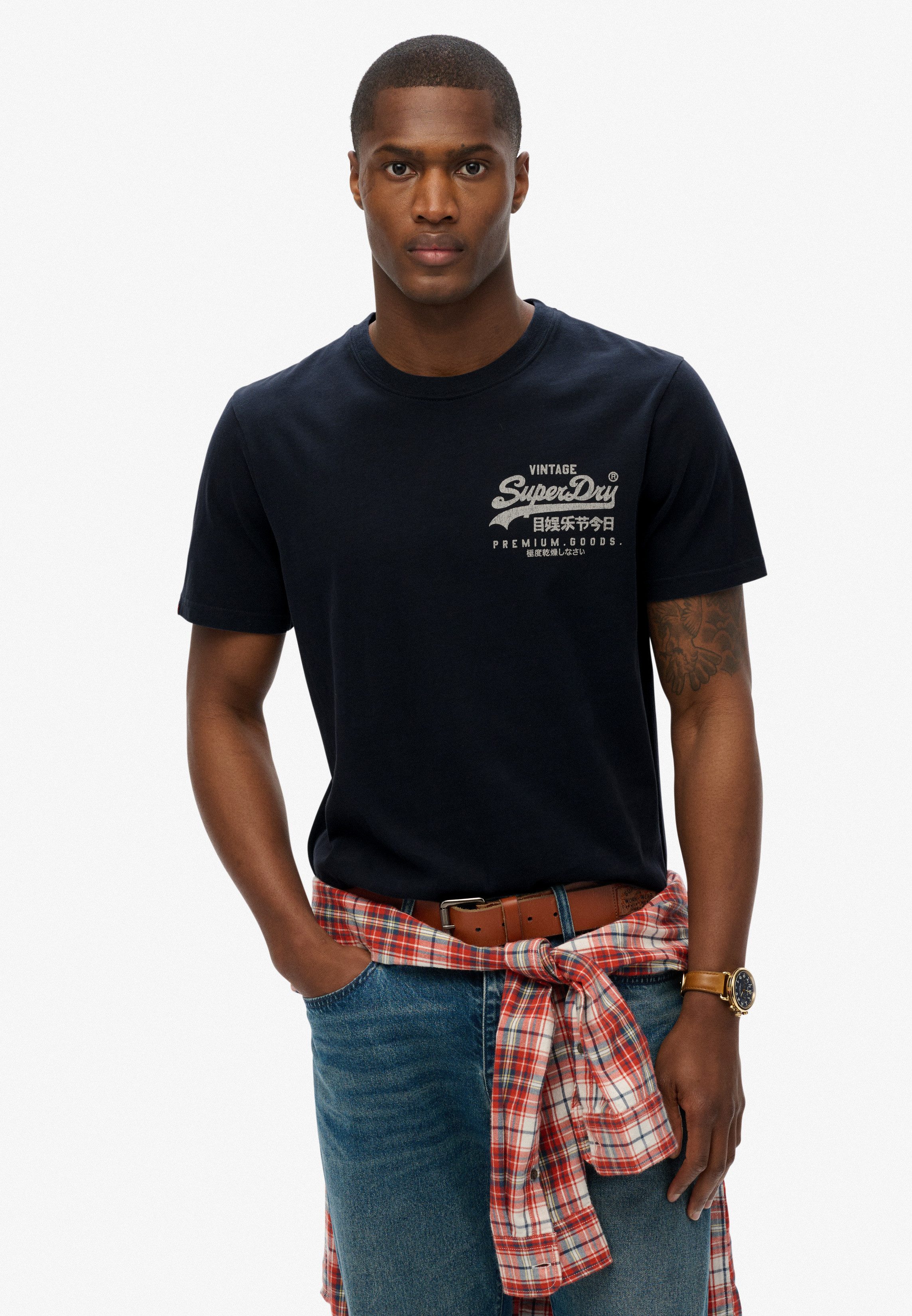 Superdry Rundhalsshirt VL TOKYO RELAXED TEE günstig online kaufen