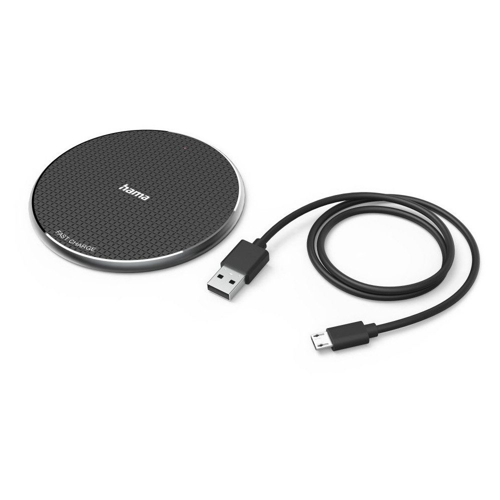 Hama Wireless Charger QI-FC10 (10W) schwarz Wireless Charger