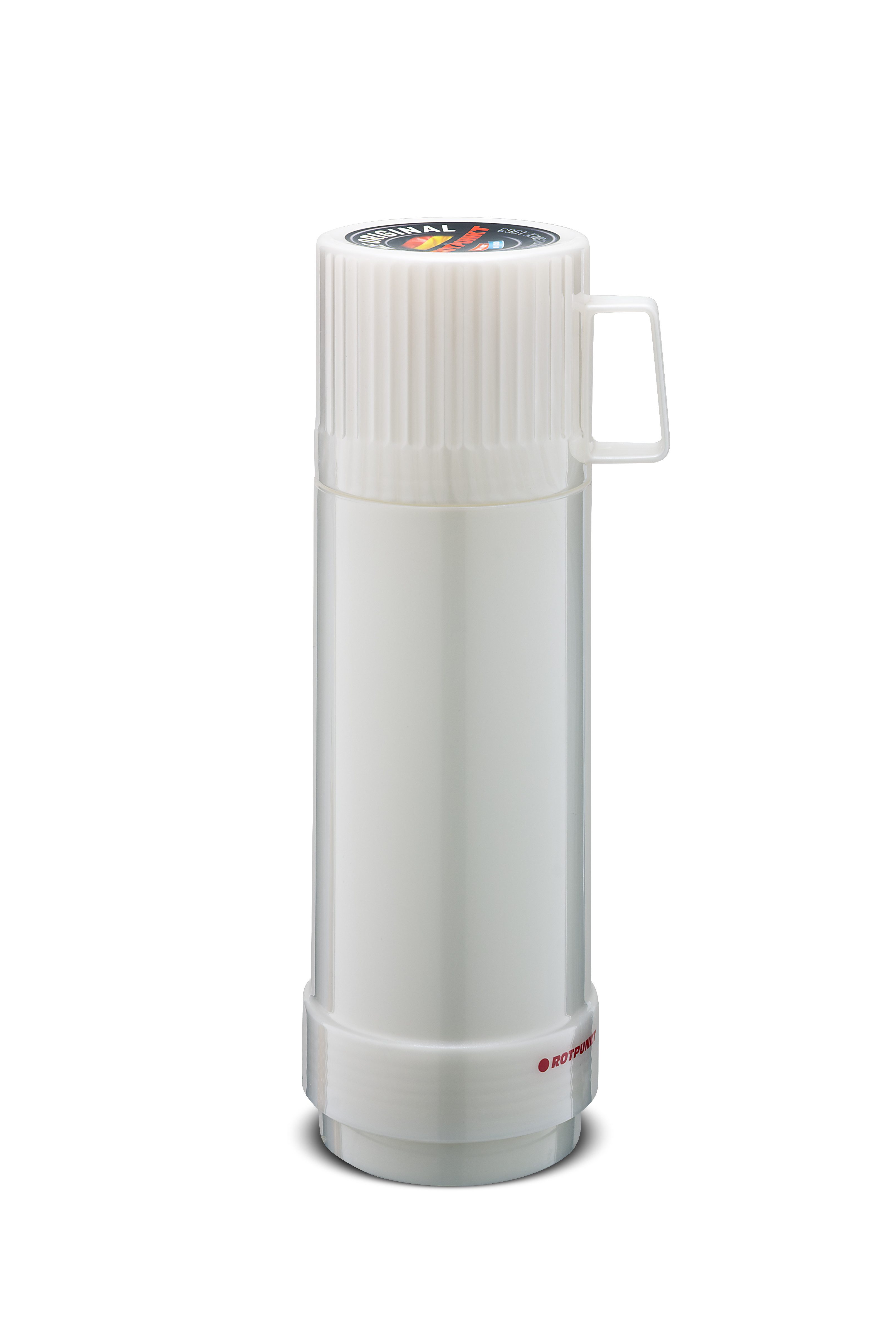ROTPUNKT Isolierflasche Thermoflasche JESPER I 0,5 Liter Glaseinsatz I premium I 24 Std warm, BPA-Frei