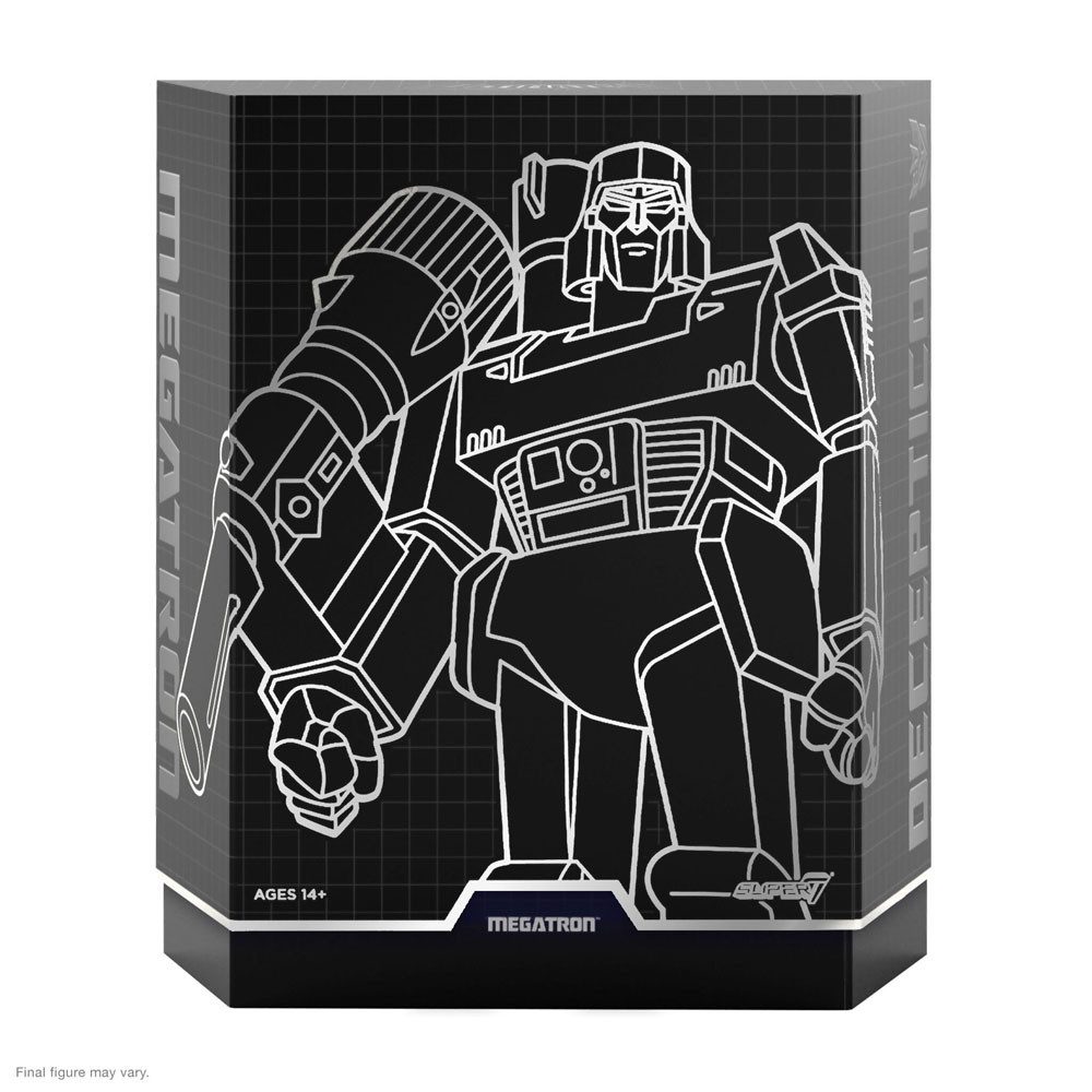 Super7 Actionfigur Transformers Ultimates Megatron (G1 Cartoon) 20 cm