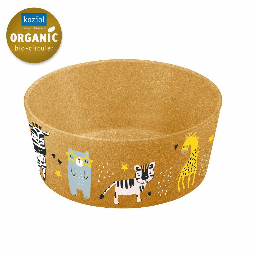 KOZIOL Schale Connect Bowl Zoo 400 ml, Biozirkulärer Kunststoff, Made in Germany