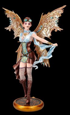 Figuren Shop GmbH Fantasy-Figur Elfen Figur - Steampunk Fairy Landora - Fantasy Fee Dekofigur Deko
