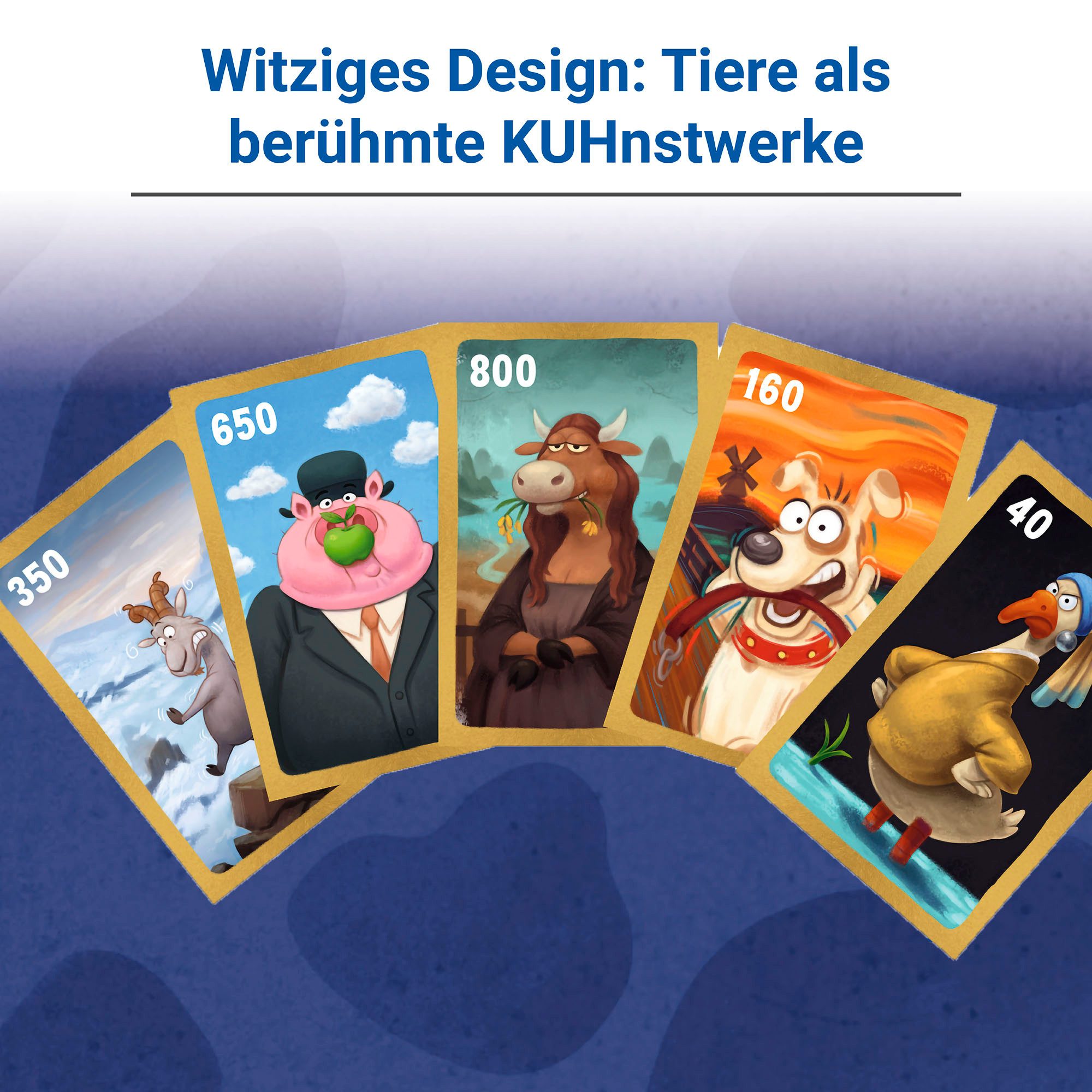 Ravensburger Spiel Kuhhandel 40 Jahre Jubiläumsedition, Kartenspiel, Made in Europe