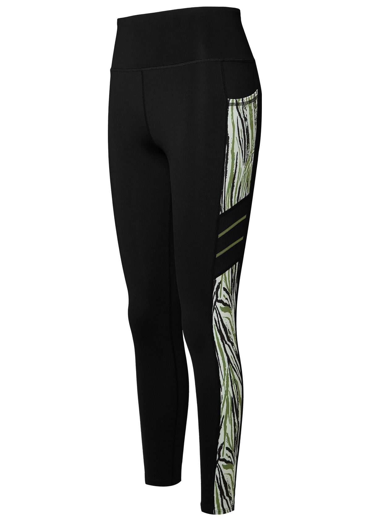 Yvette Leggings Printed Damen Sporthose mit Tache Blickdicht high waist 314 günstig online kaufen