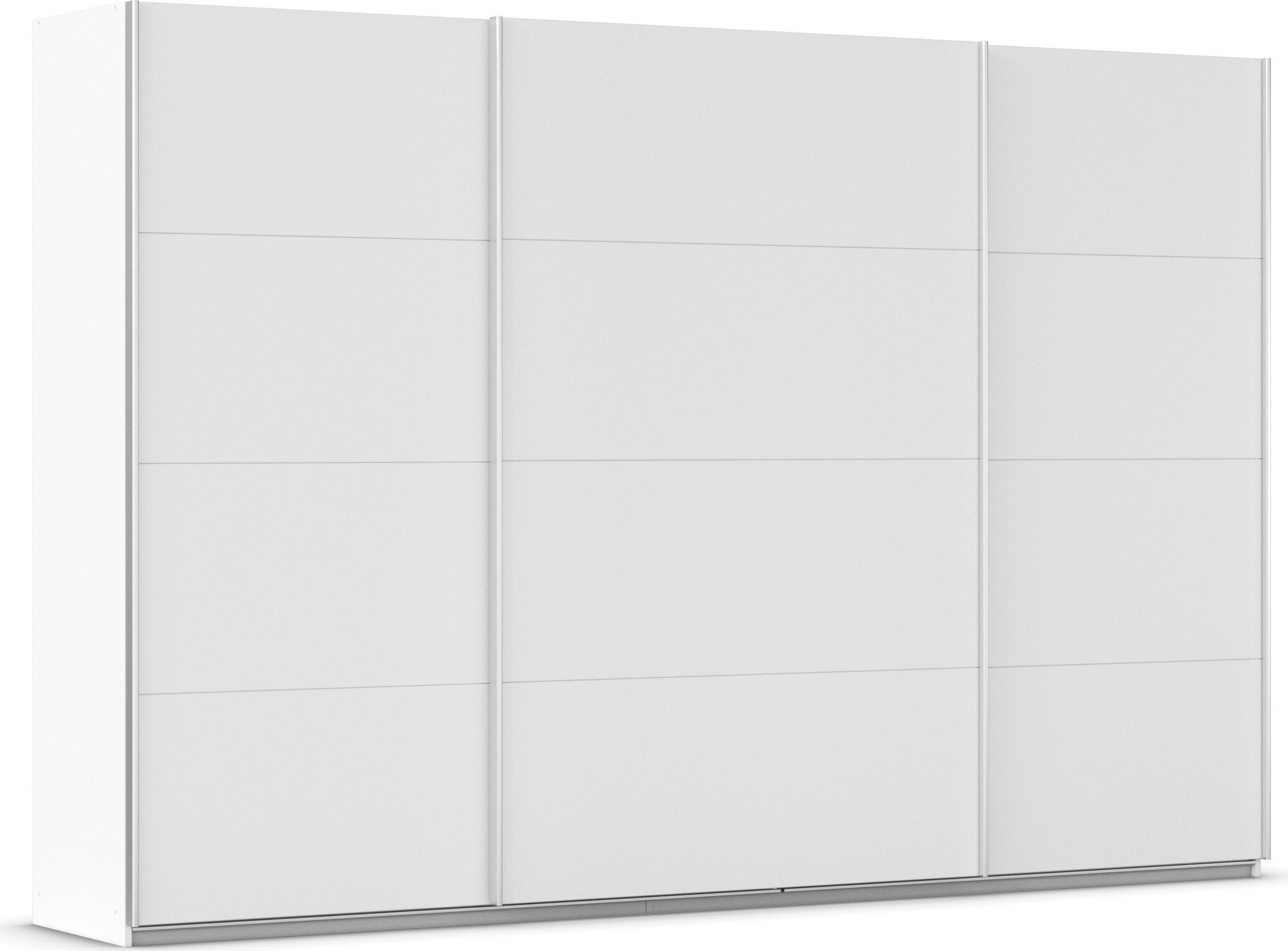 OTTO home Schwebetürenschrank Kleiderschrank Schrank Garderobe AGORDO mit Dekor- oder Hochglanzfront (Breiten 203/271/315/360 cm in drei Griff-Farben - NEU: Farbe SCHWARZ) durchdachte Innenausstattung, in 4 Breiten und 2 Höhen MADE IN GERMANY