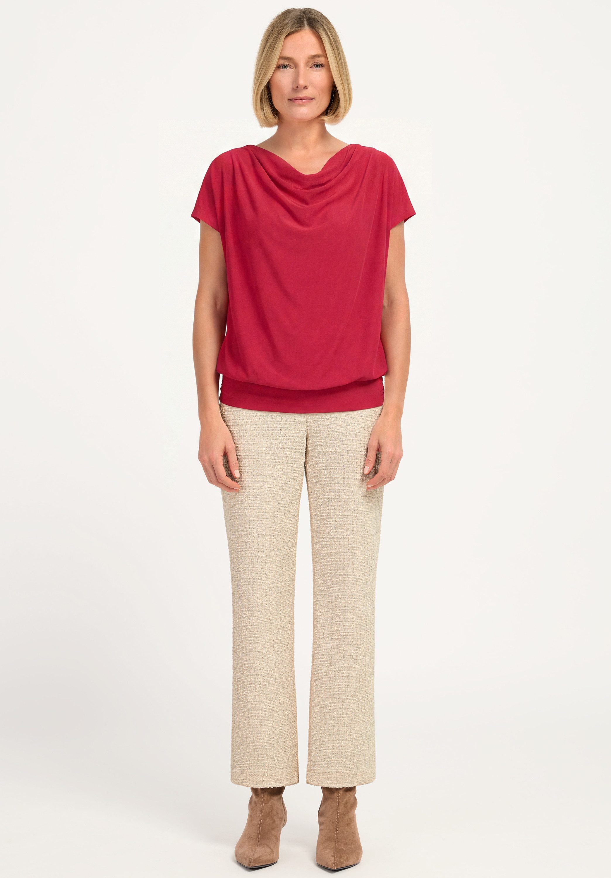 bianca Wasserfallshirt WIEBKE aus softer Technojersey-Qualität – Bild 5 von 5