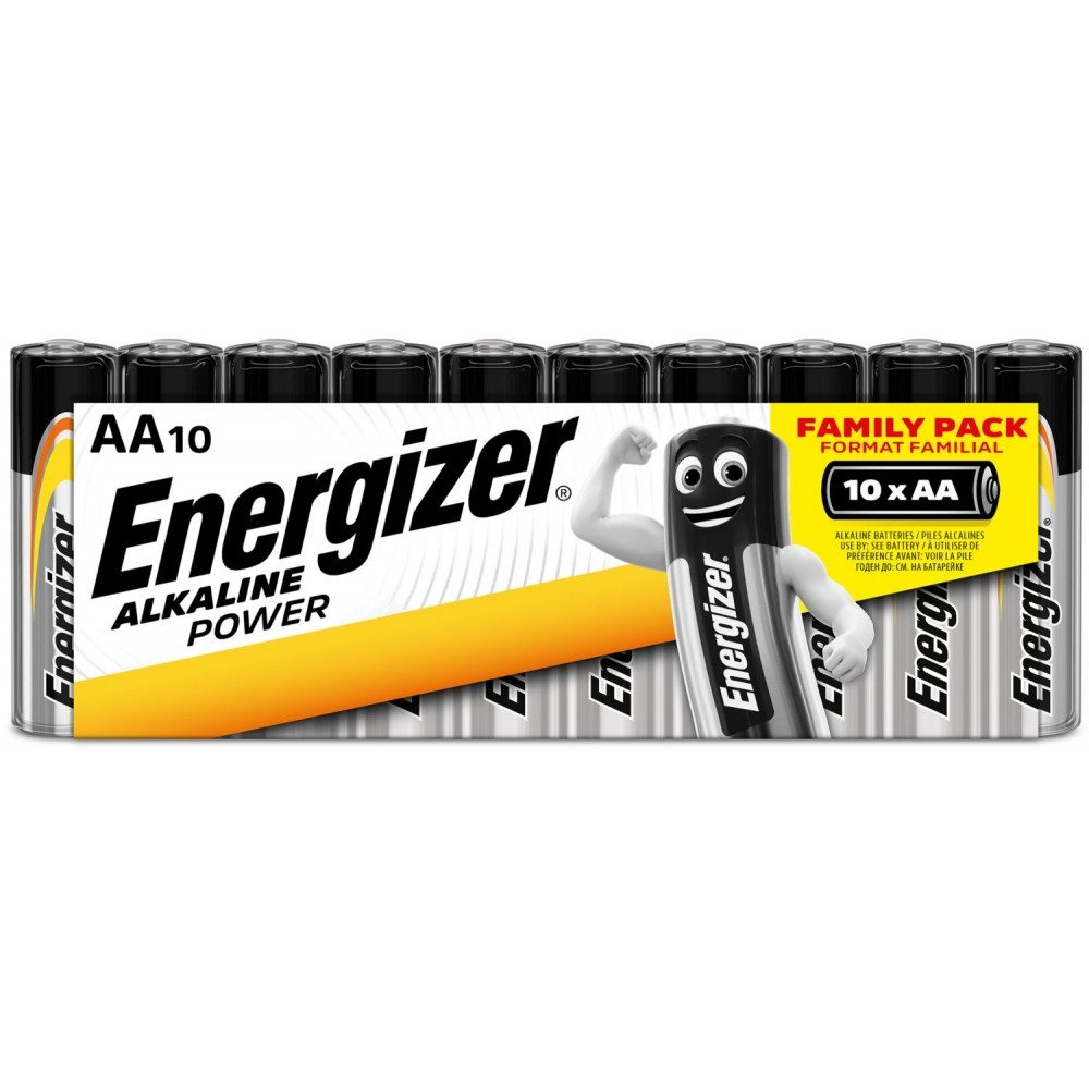 Energizer Alkaline AA Mignon-Batterie 10er Pack Batterie
