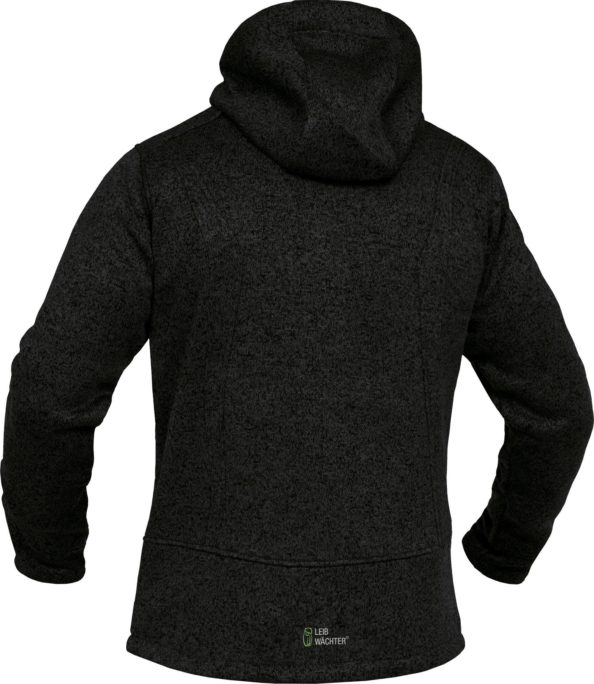 Leibwächter Kapuzenstrickjacke Casual-Line Strickjacke unisex günstig online kaufen