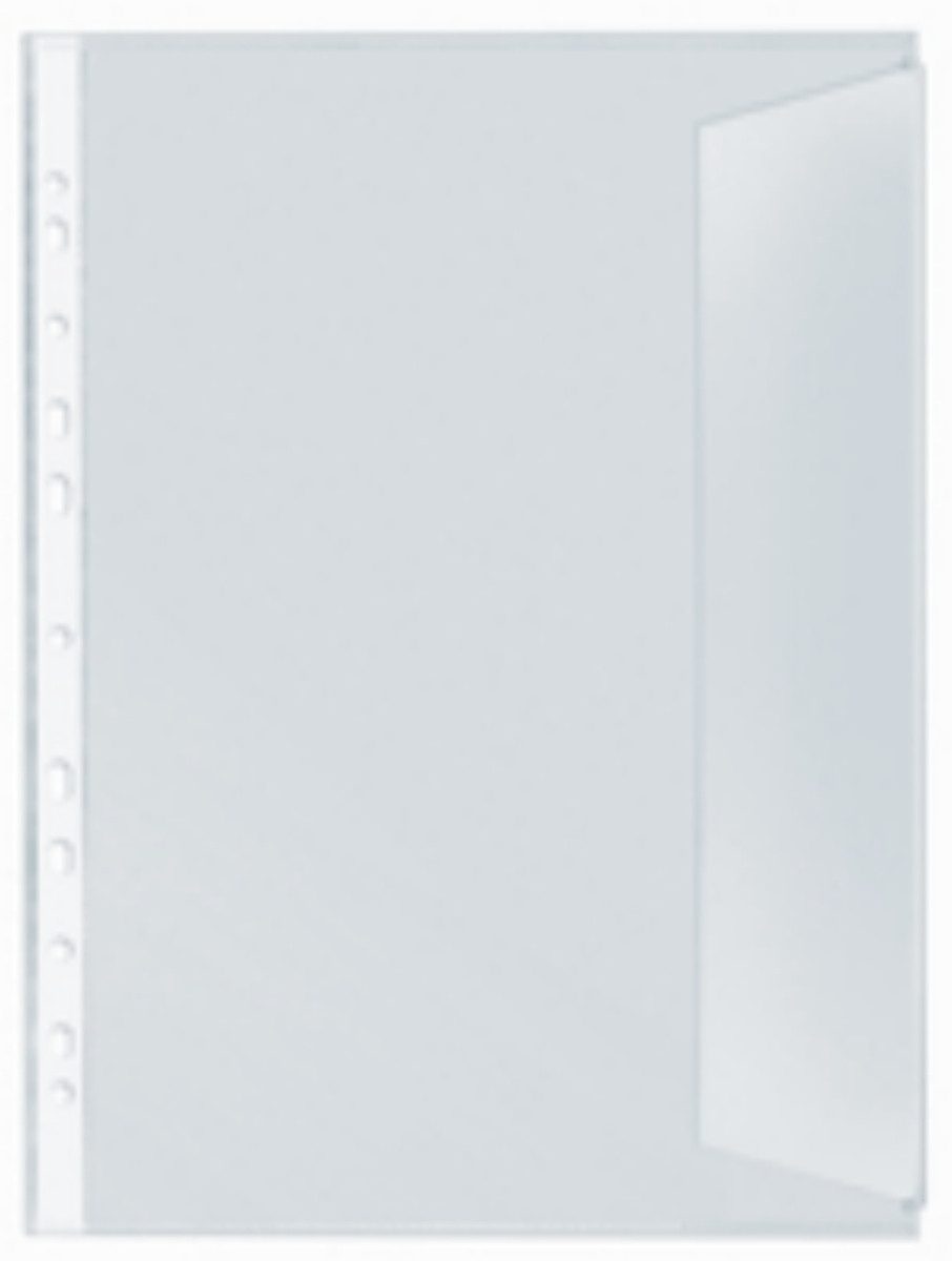 VELOFLEX Prospekthülle Dokumentenhüllen Folio 130my VE=10 Stück