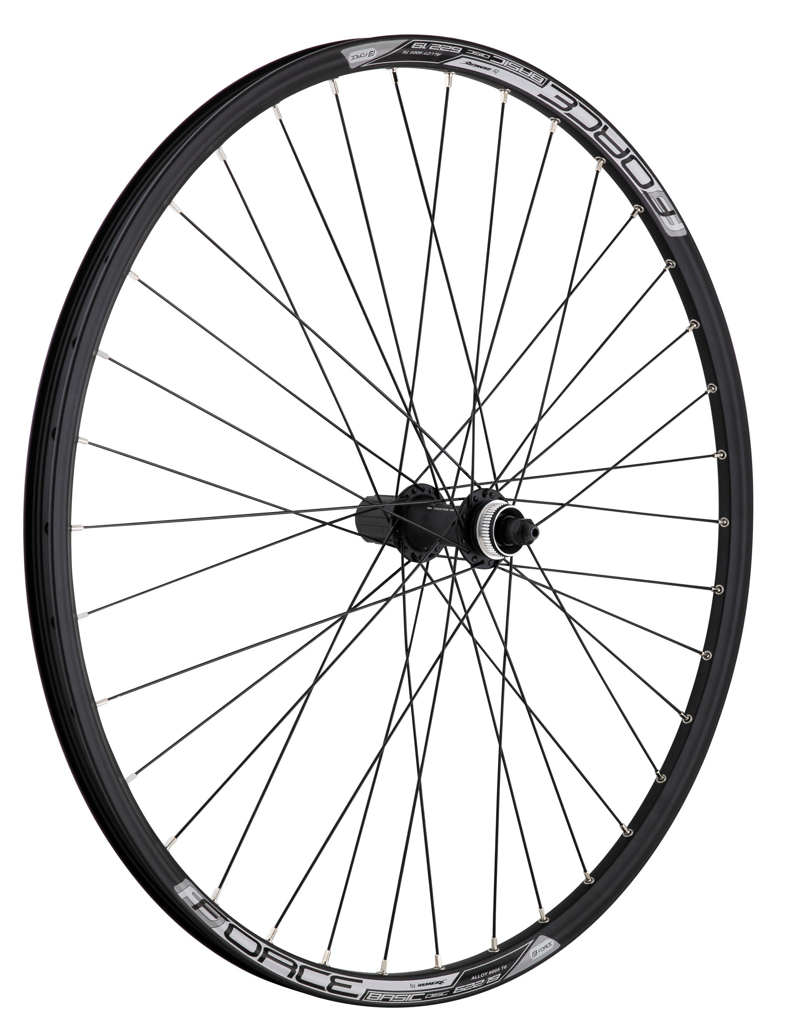 FORCE Fahrrad-Laufrad Hinterrad 28/29" FORCE BASIC DISC 622x19 FHM3050-CL 36sh | Fahrradlaufräder