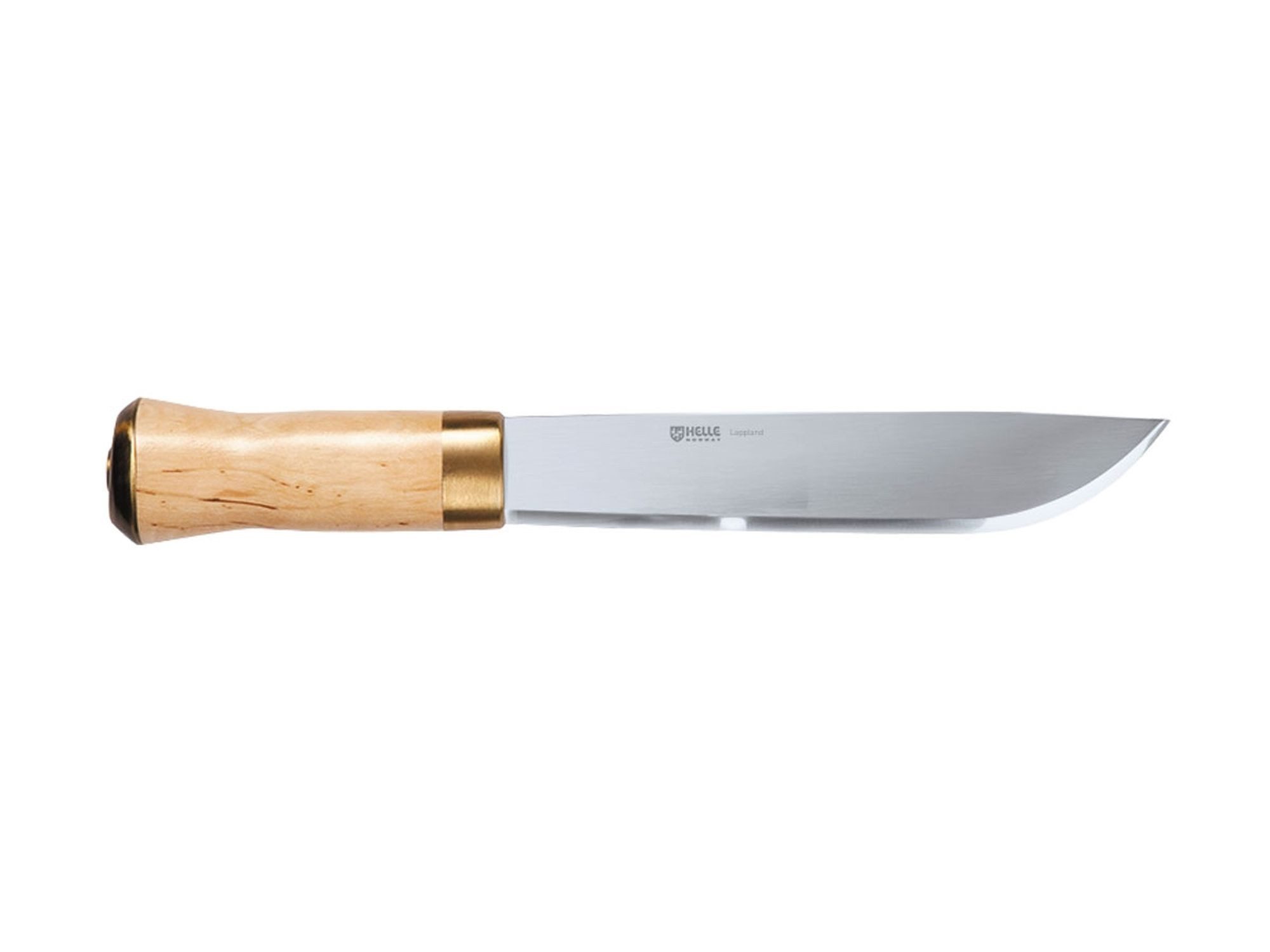 Taschenmesser Helle Lappland 70 Outdoormesser, 12C27, Lederscheide