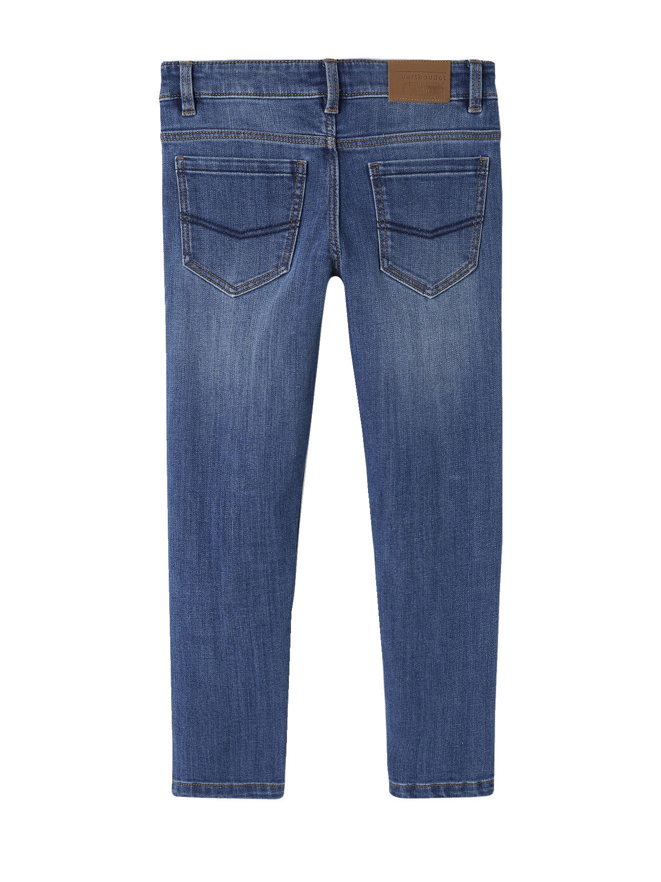vertbaudet Bequeme Jeans Die UNVERWÜSTLICHE, robuste Jungen Jeans, Slim-Fit