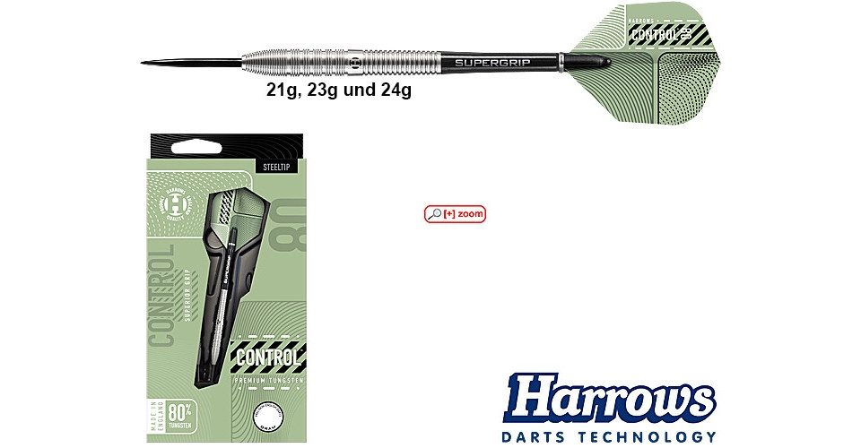 Harrows Dartpfeil Control Tapered 80% 21 g