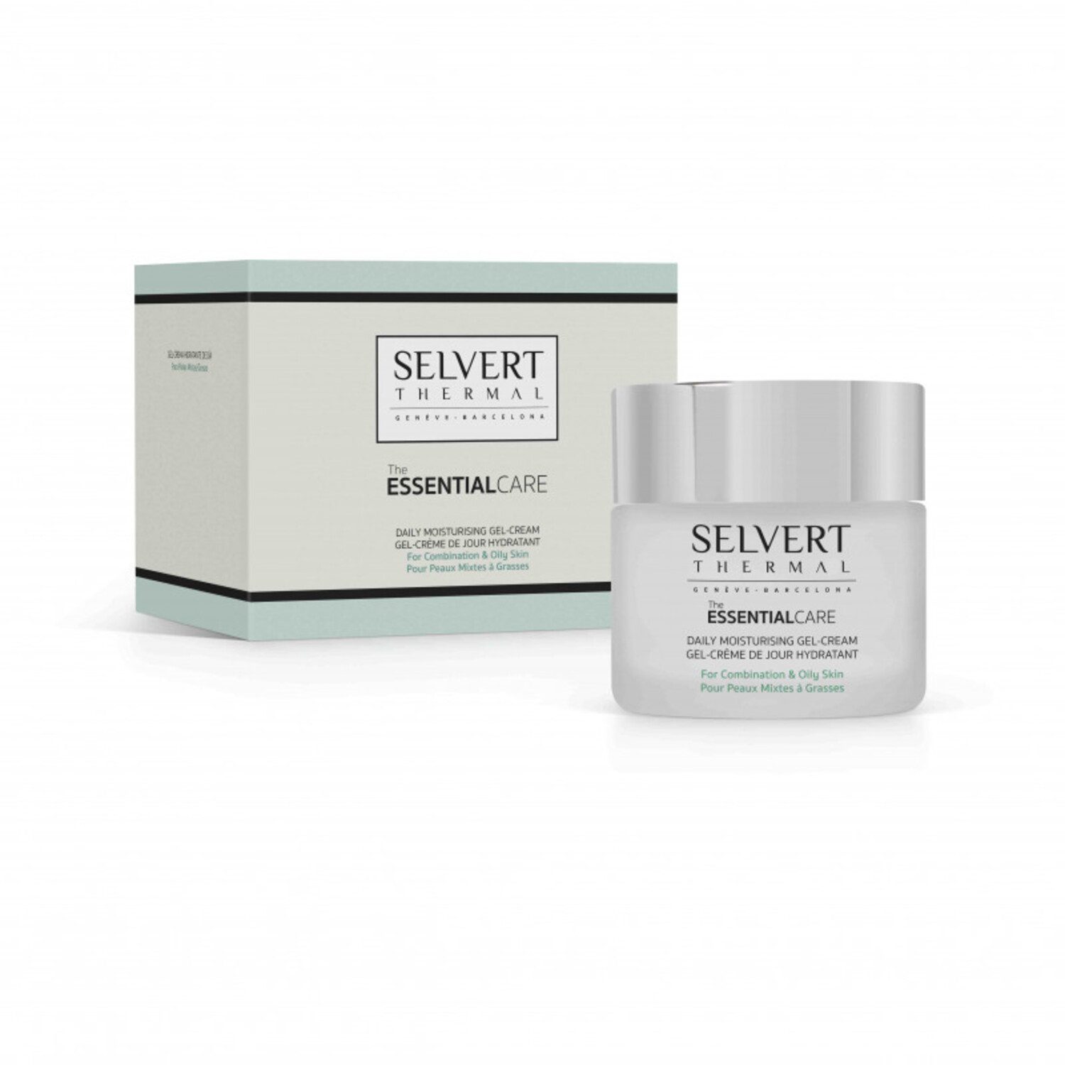 Selvert Thermal Gesichtspflege Feuchtigkeitsspendende Gel-Crème für Mischhaut & fettige Haut