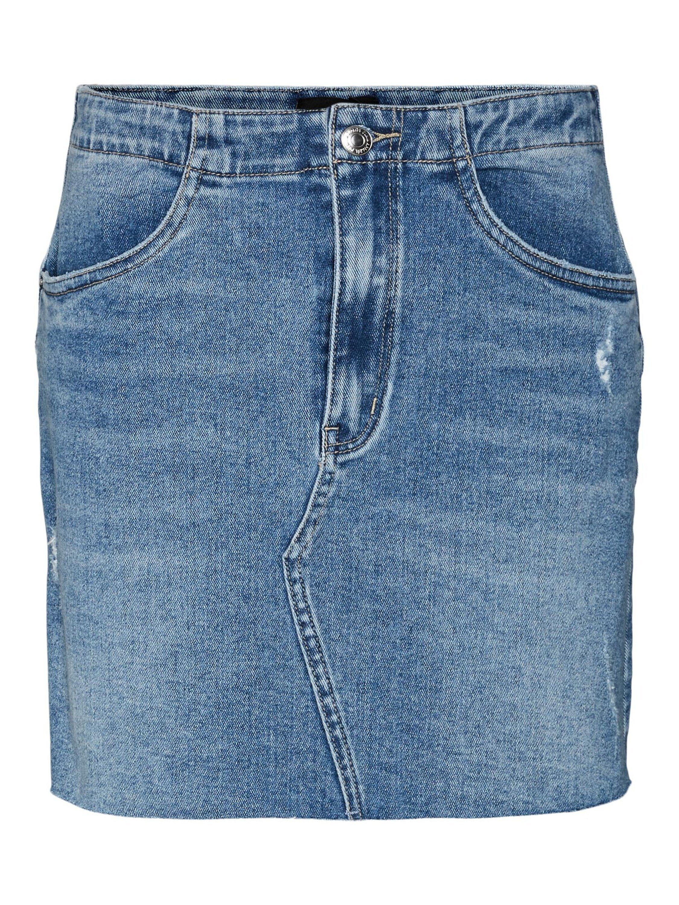 Vero Moda Jeansrock ROSIE (1-tlg) Plain/ohne Details. € 29,90