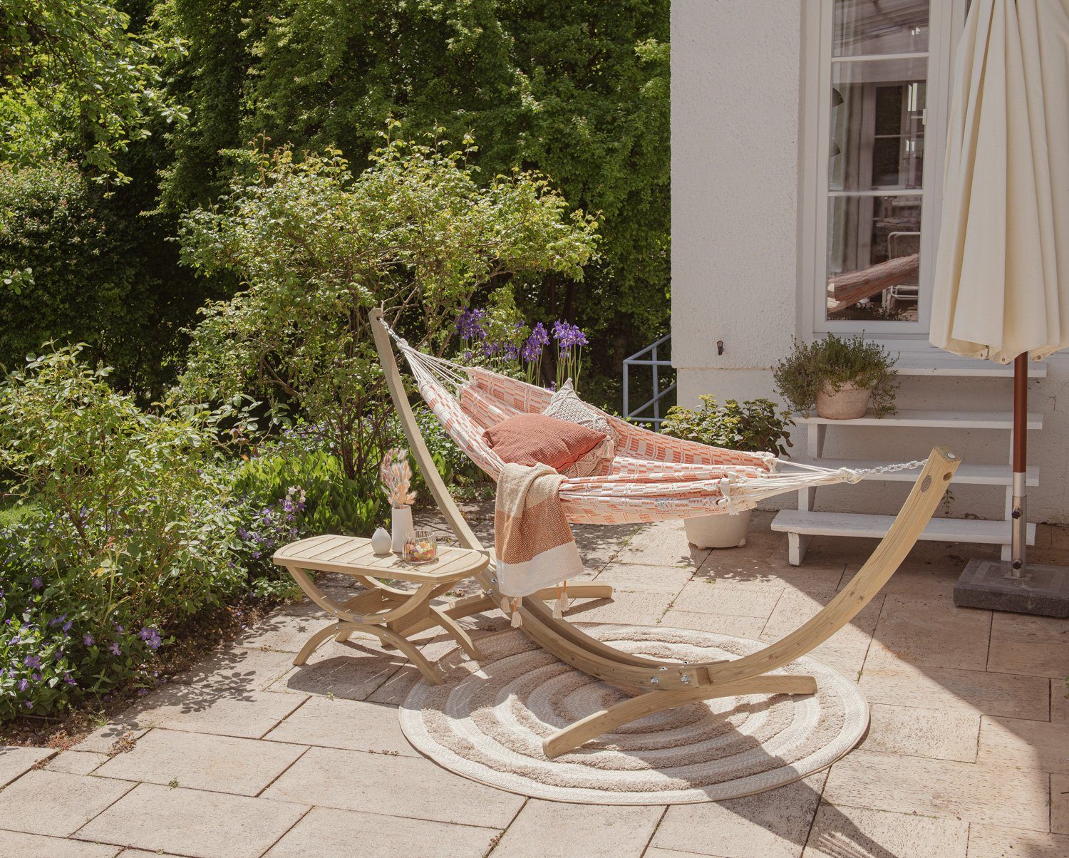 Amazonas Hängesessel Hängemattengestell Outdoor "Kronos" aus FSC(TM)-zertifiziertem Holz