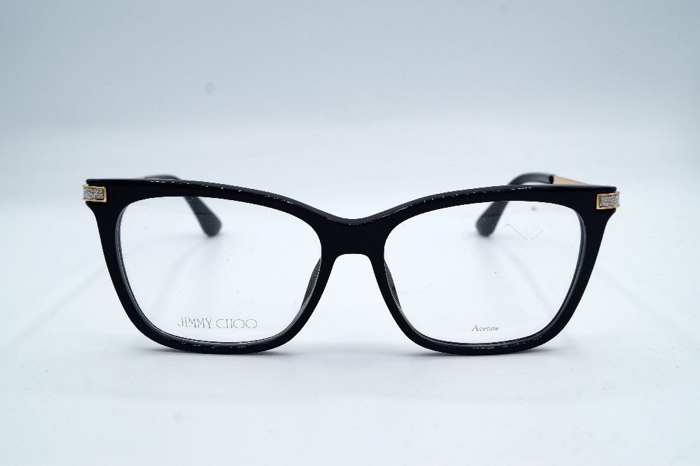 JIMMY CHOO Brillengestell JIMMY CHOO Brillenfassung Brillengestell Eyeglasses Frame JC 353 807