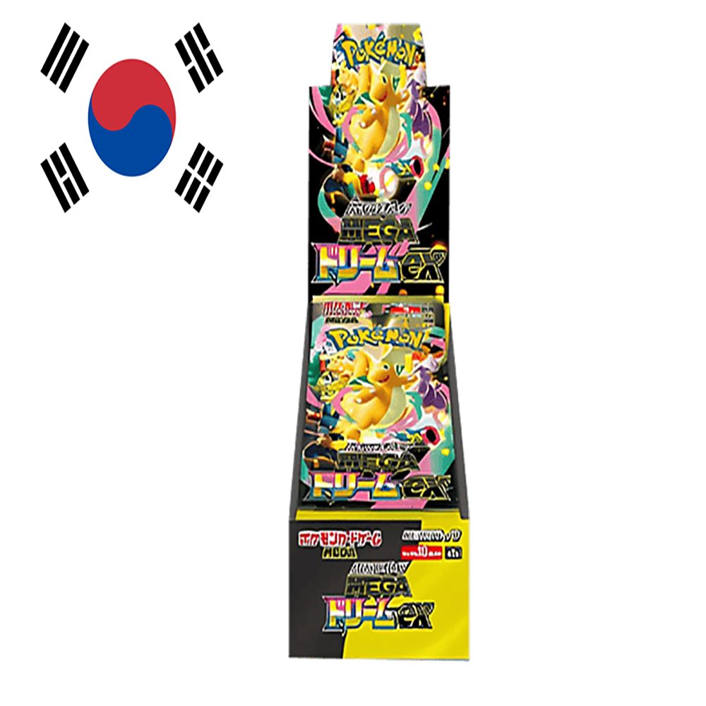 POKÉMON Sammelkarte Mega Dream EX Display - Koreanisch