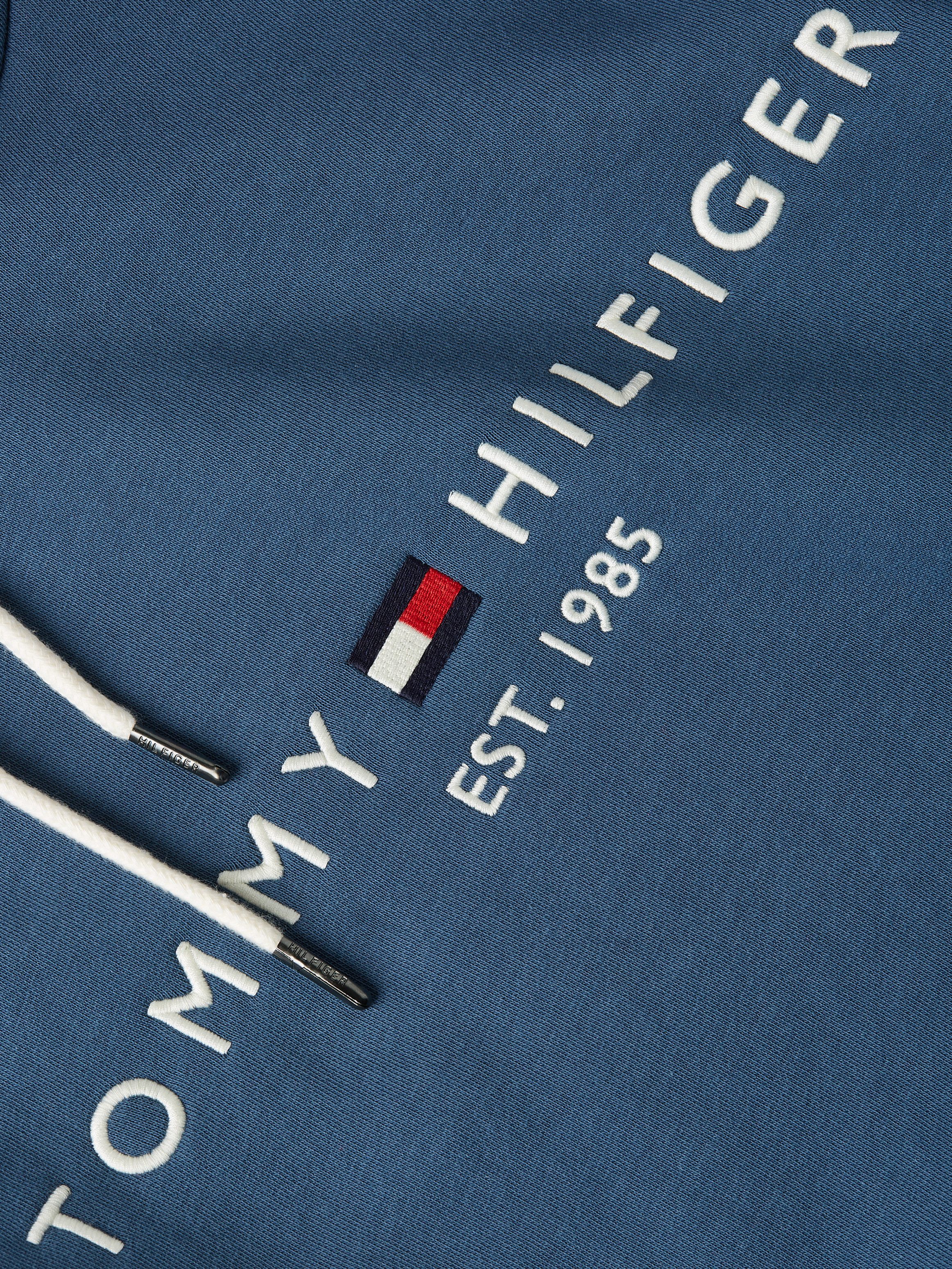 Tommy Hilfiger Kapuzensweatshirt TOMMY LOGO unifarben, casual, regular fit, Baumwollmix, Kapuze – Bild 5 von 5