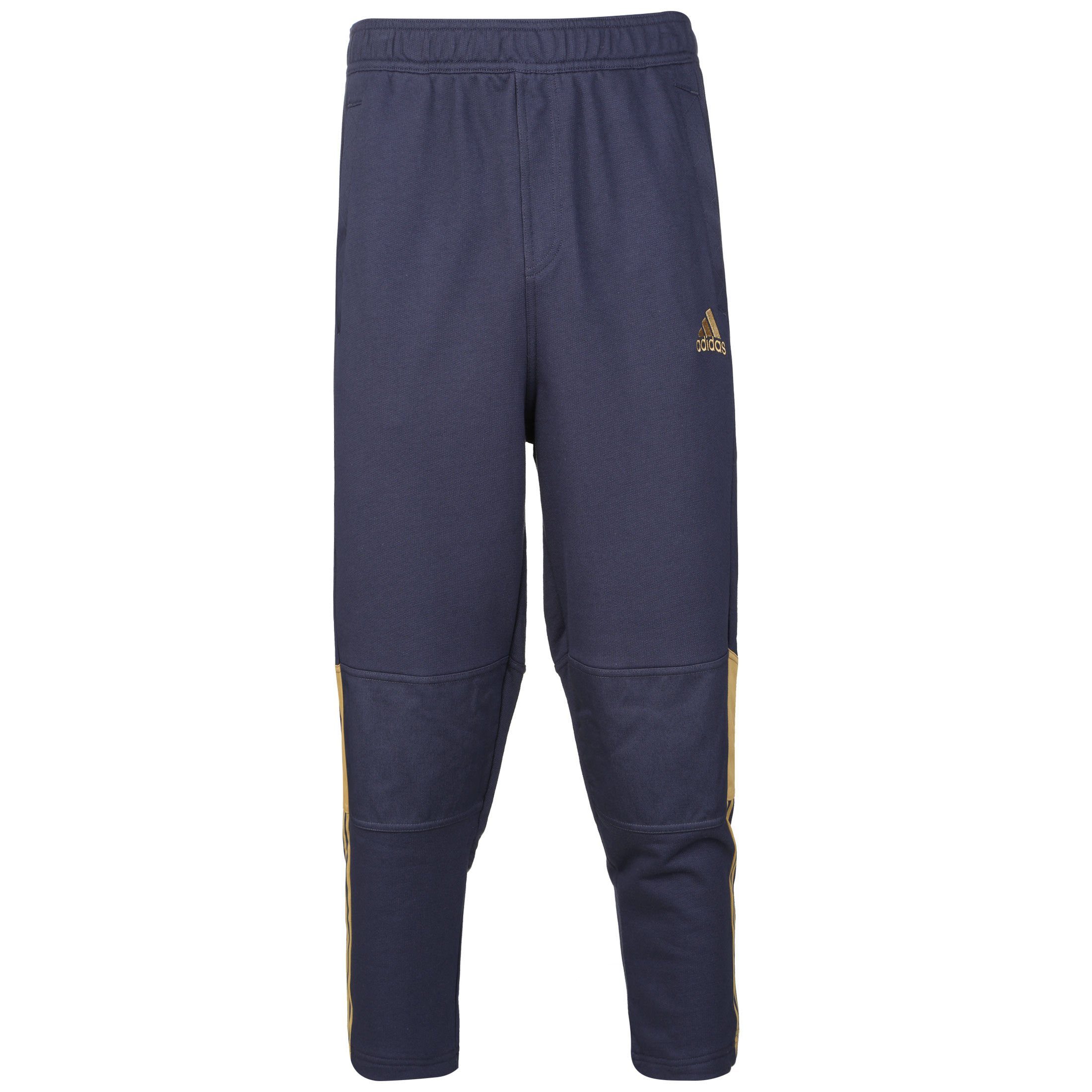 adidas Sportswear Tiro Hose Jogginghose dunkelblau / ocker Herren 7/8