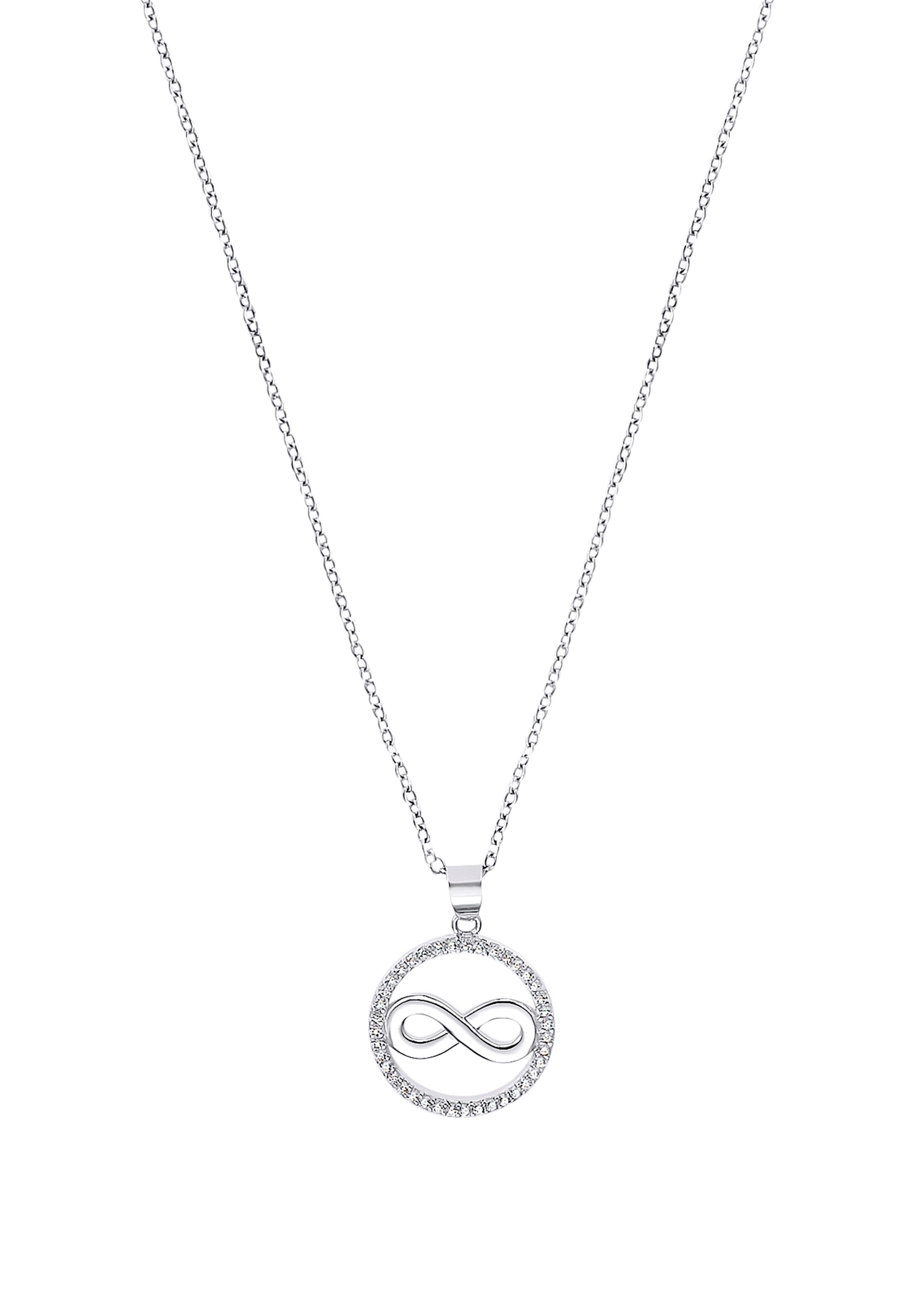 s.Oliver Kette mit Anhänger Infinity-Halsschmuck 925