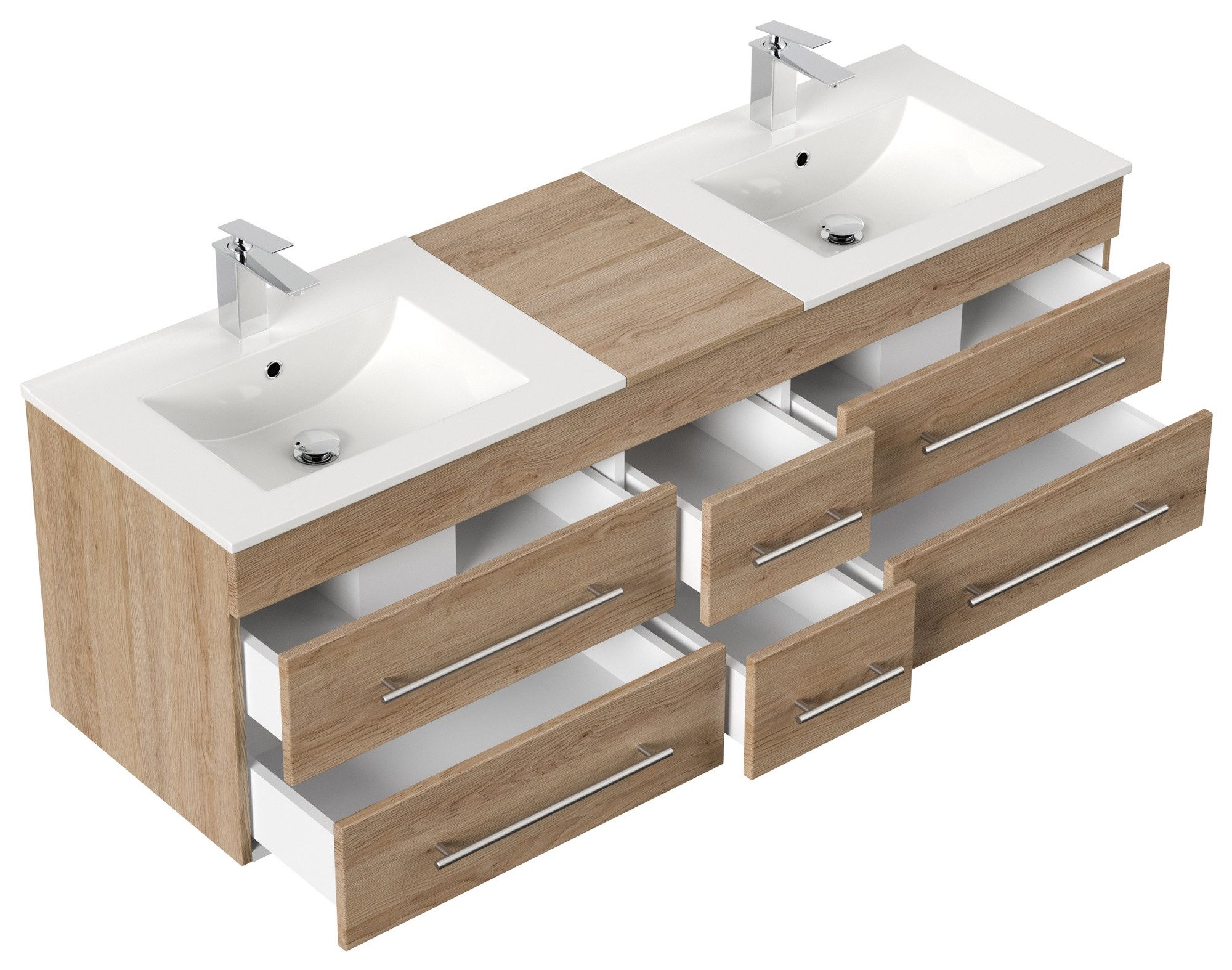 Magnolia Home Doppelwaschtisch Badmöbel Roma XL günstig online kaufen