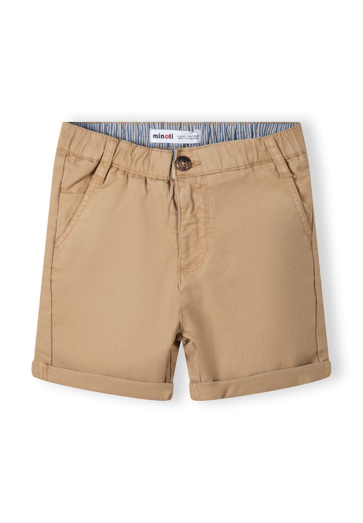 MINOTI Kurzarmhemd Shorts und Hemd100% Baumolle (Ober- und Unterteil) elegantes Set, 100% Baumwolle