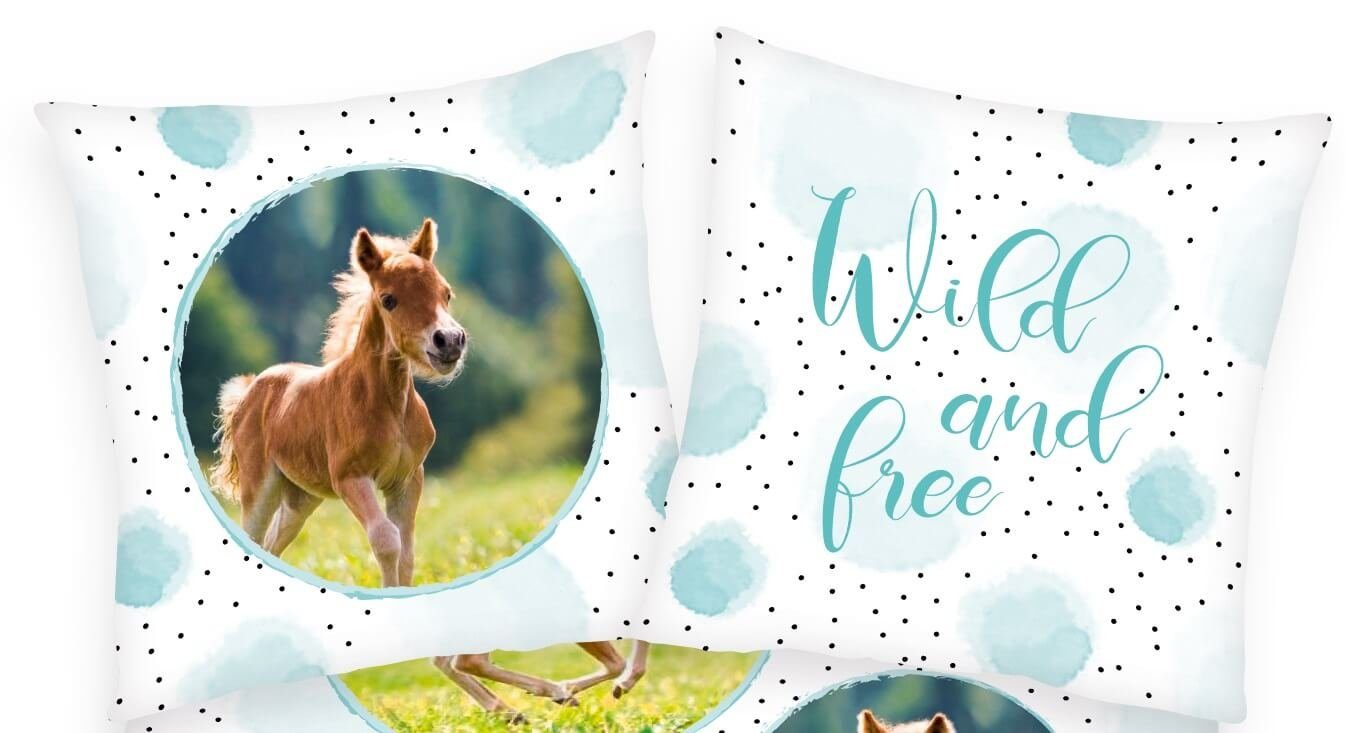 Herding Bettwäsche Herding Pony Fohlen Pferd - Kuschel-Bettwäsche-Set, 135x günstig online kaufen