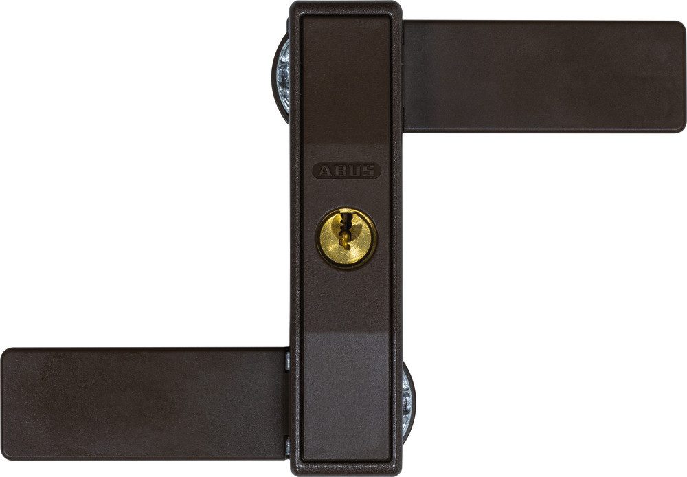 ABUS Fensterzusatzschloss 2530 Fenster-Zusatzsicherung - gleichschließend, Schließung AL0125