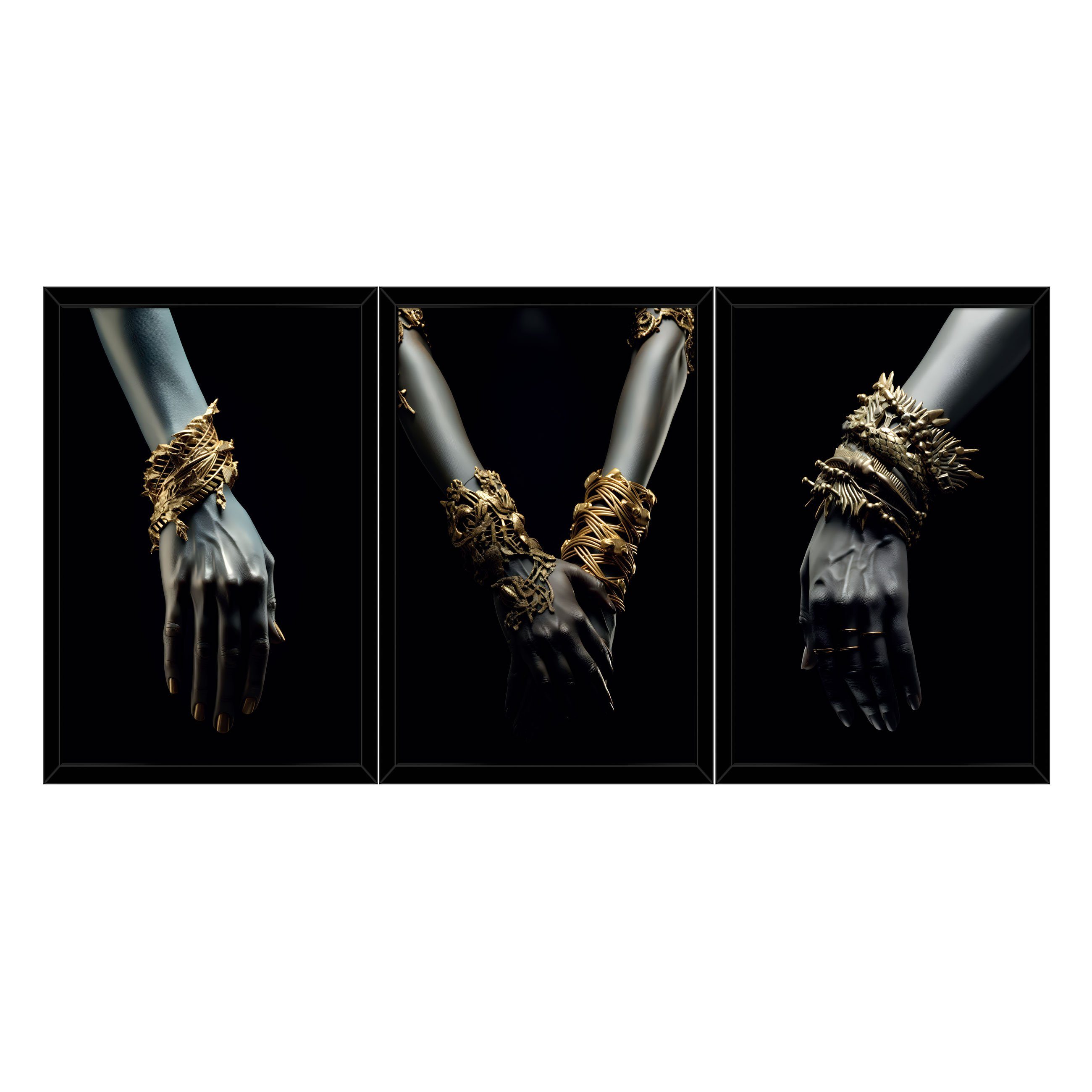 Wallarena Poster SET mit Rahmen Bilder günstig online kaufen