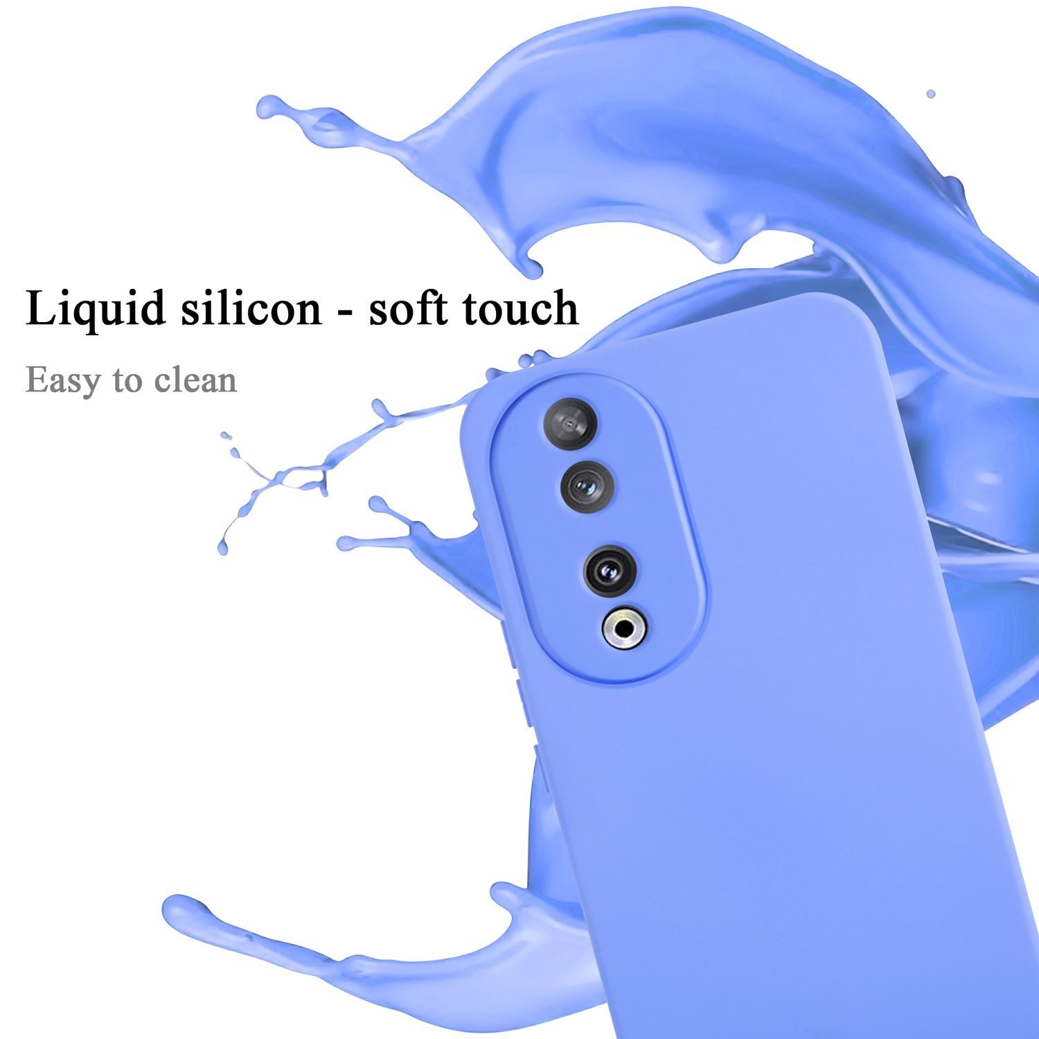 Cadorabo Handyhülle für Honor 90 Hülle Honor 90, Flexible Hülle TPU Silikon Schutzhülle Back Cover Case