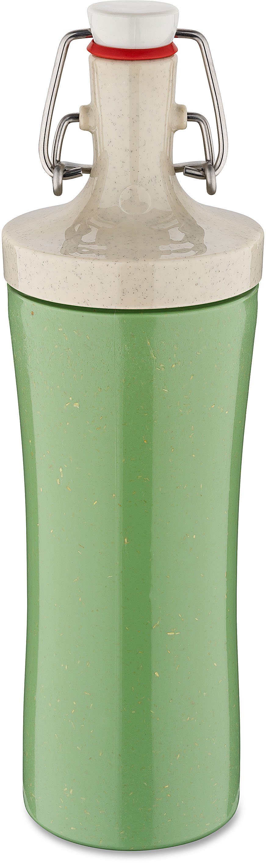 KOZIOL Trinkflasche PLOPP TO GO, mit Bügelverschluss, ideal für unterwegs, 425 ml