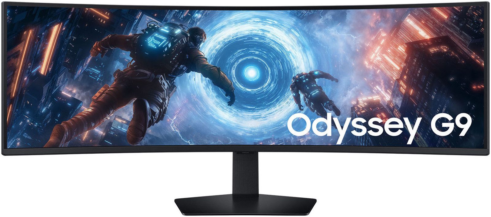 Samsung S49FG910EU Curved-Gaming-Monitor (123 cm/49 ", 5120 x 1440 px, DQHD, 1 ms Reaktionszeit, 144 Hz, VA LCD)